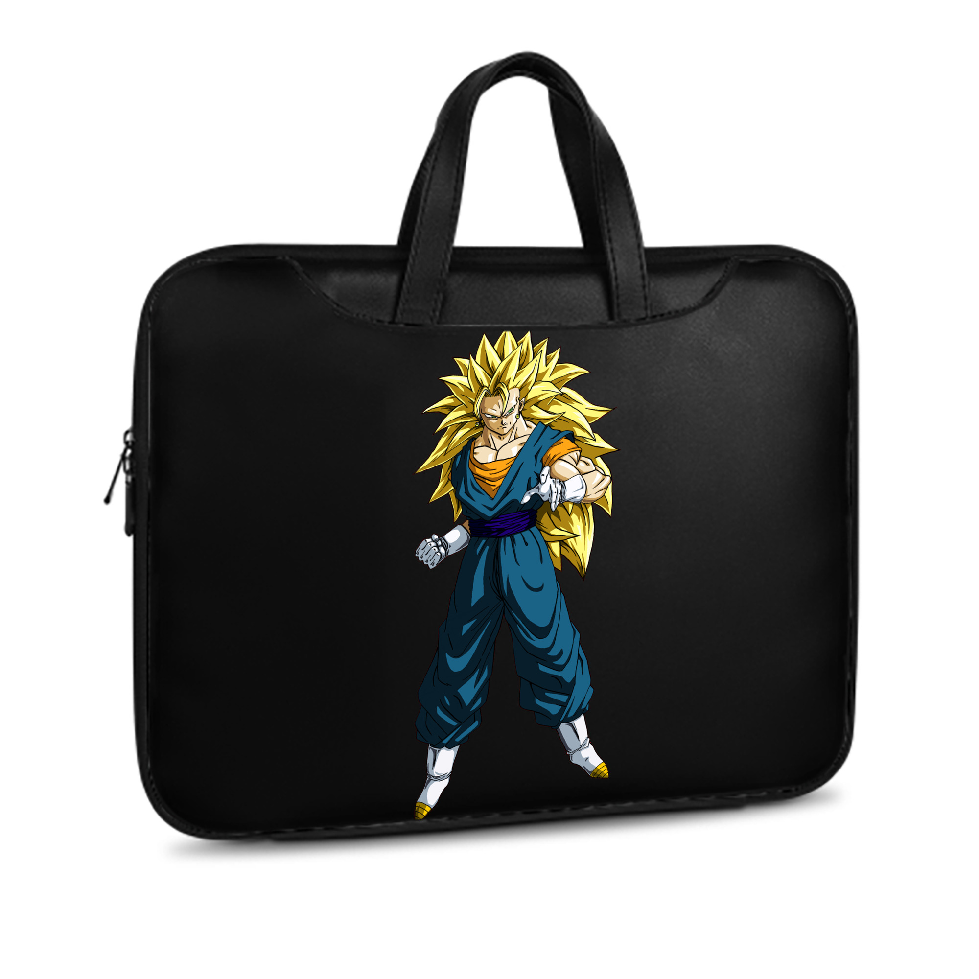 （画像用） ドラゴンボール ベジット DRAGON BALL Vegetto レザーラップトップバッグ　ノートパソコンケース