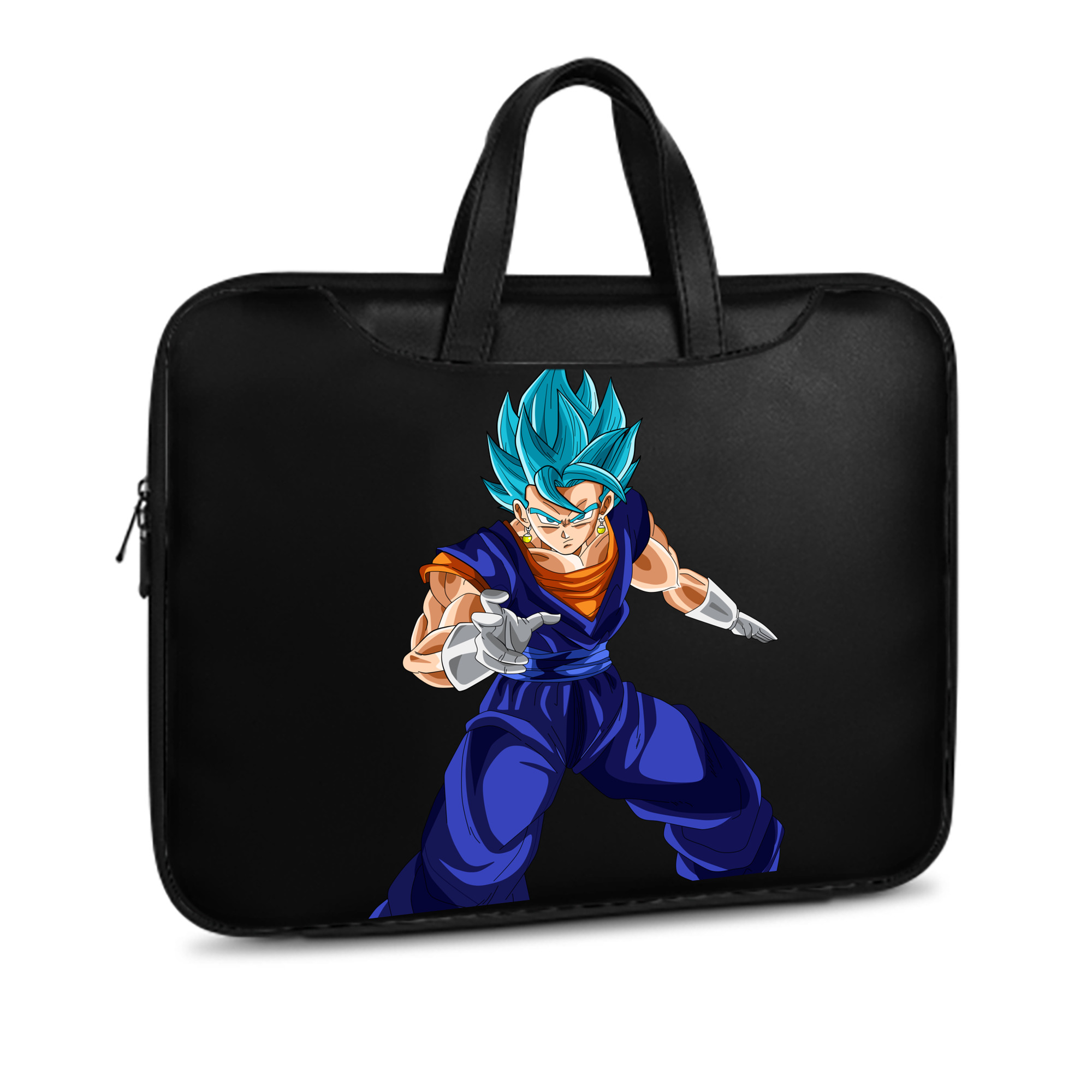 （画像用） ドラゴンボール ベジット DRAGON BALL Vegetto レザーラップトップバッグ　ノートパソコンケース
