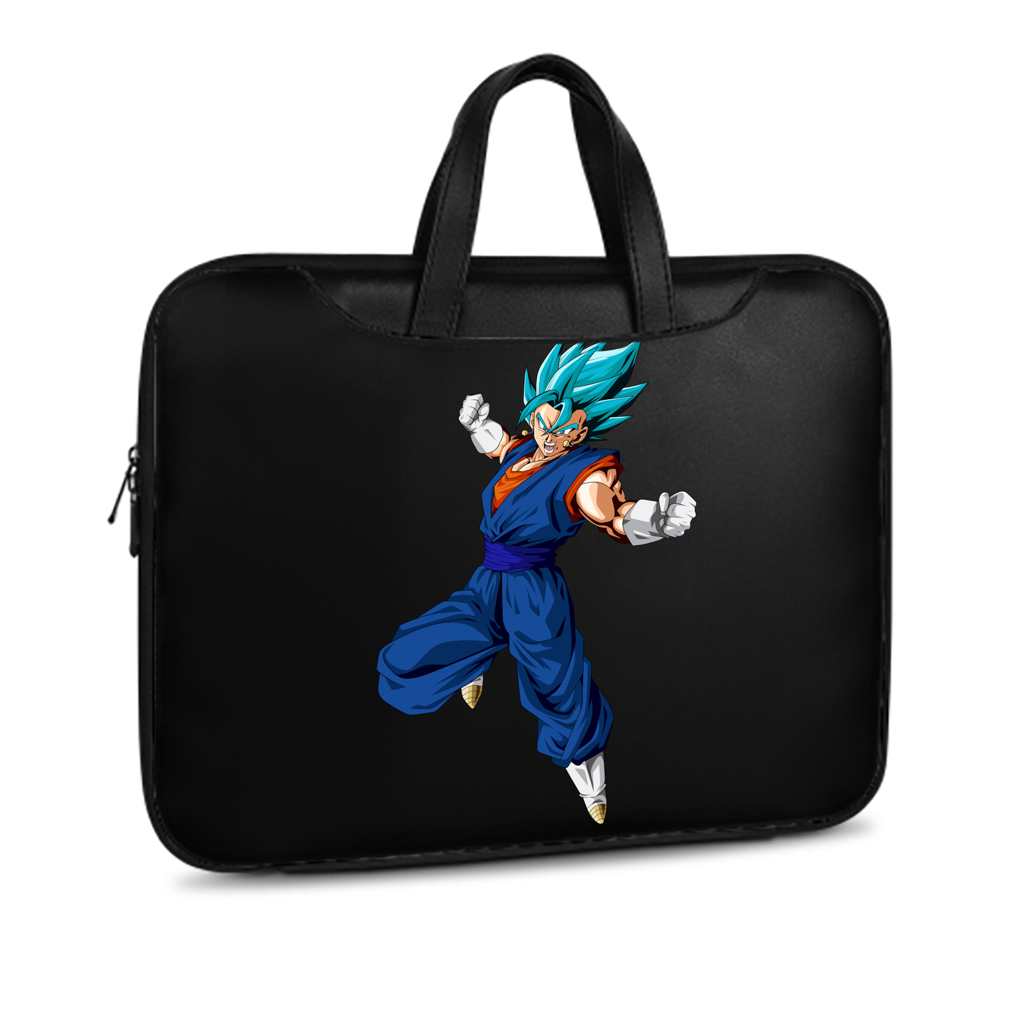 （画像用） ドラゴンボール ベジット DRAGON BALL Vegetto レザーラップトップバッグ　ノートパソコンケース