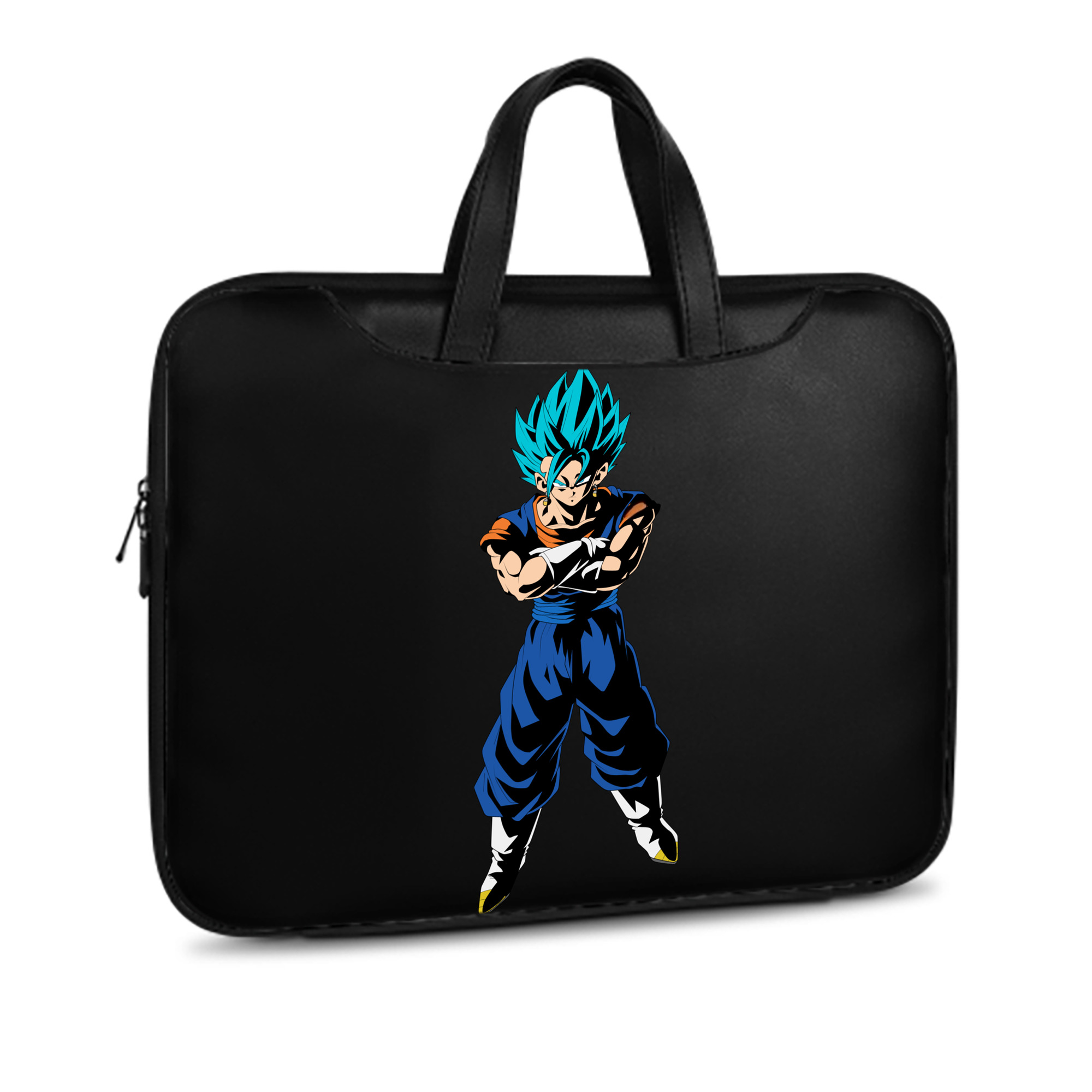 （画像用） ドラゴンボール ベジット DRAGON BALL Vegetto レザーラップトップバッグ　ノートパソコンケース