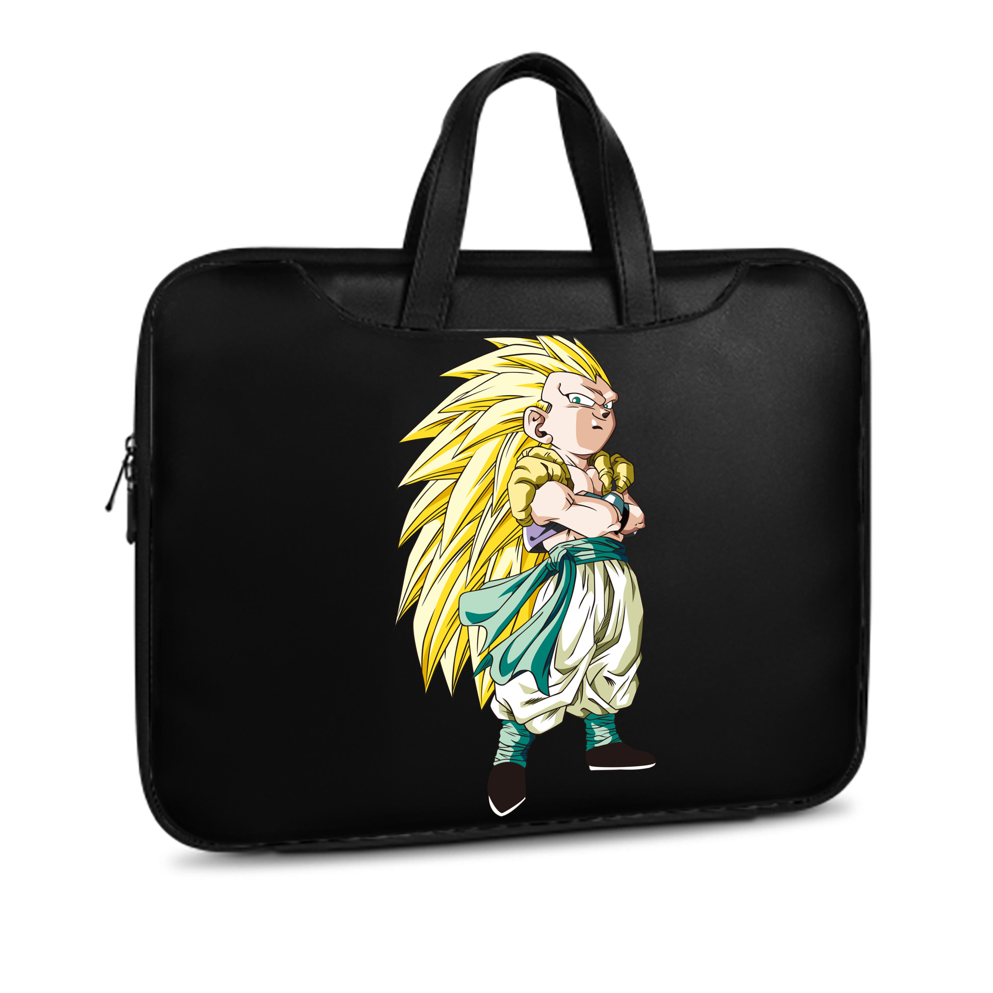 （画像用） ドラゴンボール ベジット DRAGON BALL Vegetto レザーラップトップバッグ　ノートパソコンケース