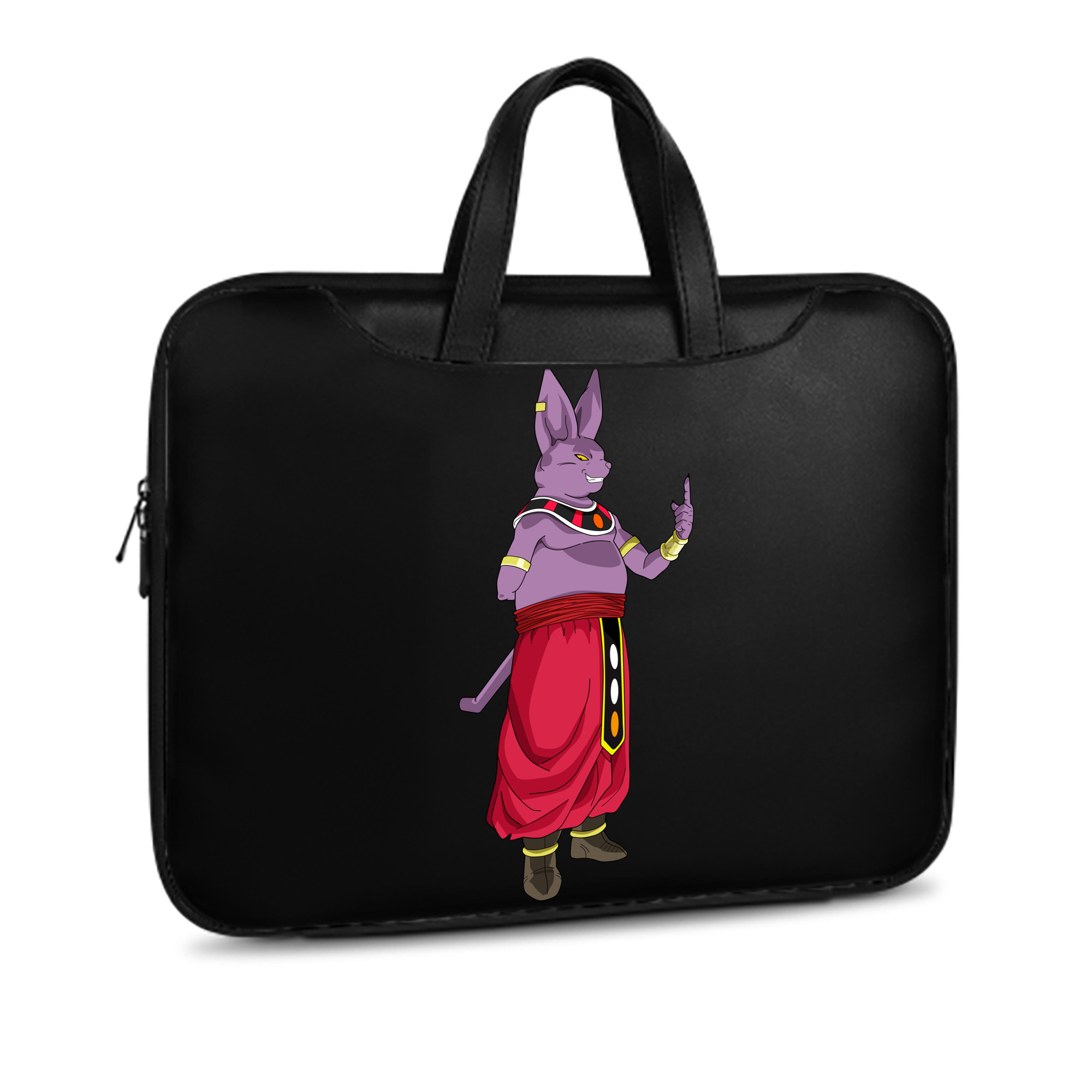 （画像用） ドラゴンボール シャンパ DRAGON BALL Champa レザーラップトップバッグ　ノートパソコンケース