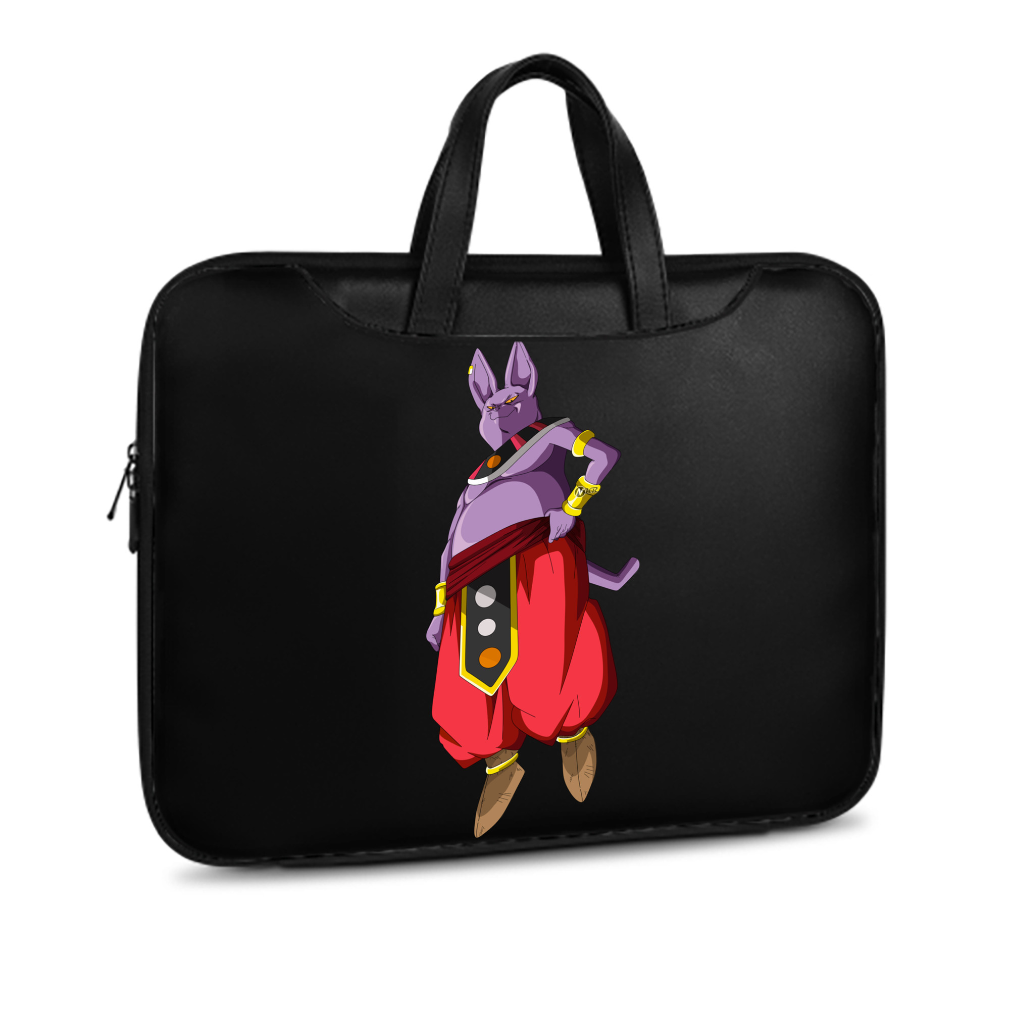 （画像用） ドラゴンボール シャンパ DRAGON BALL Champa レザーラップトップバッグ　ノートパソコンケース
