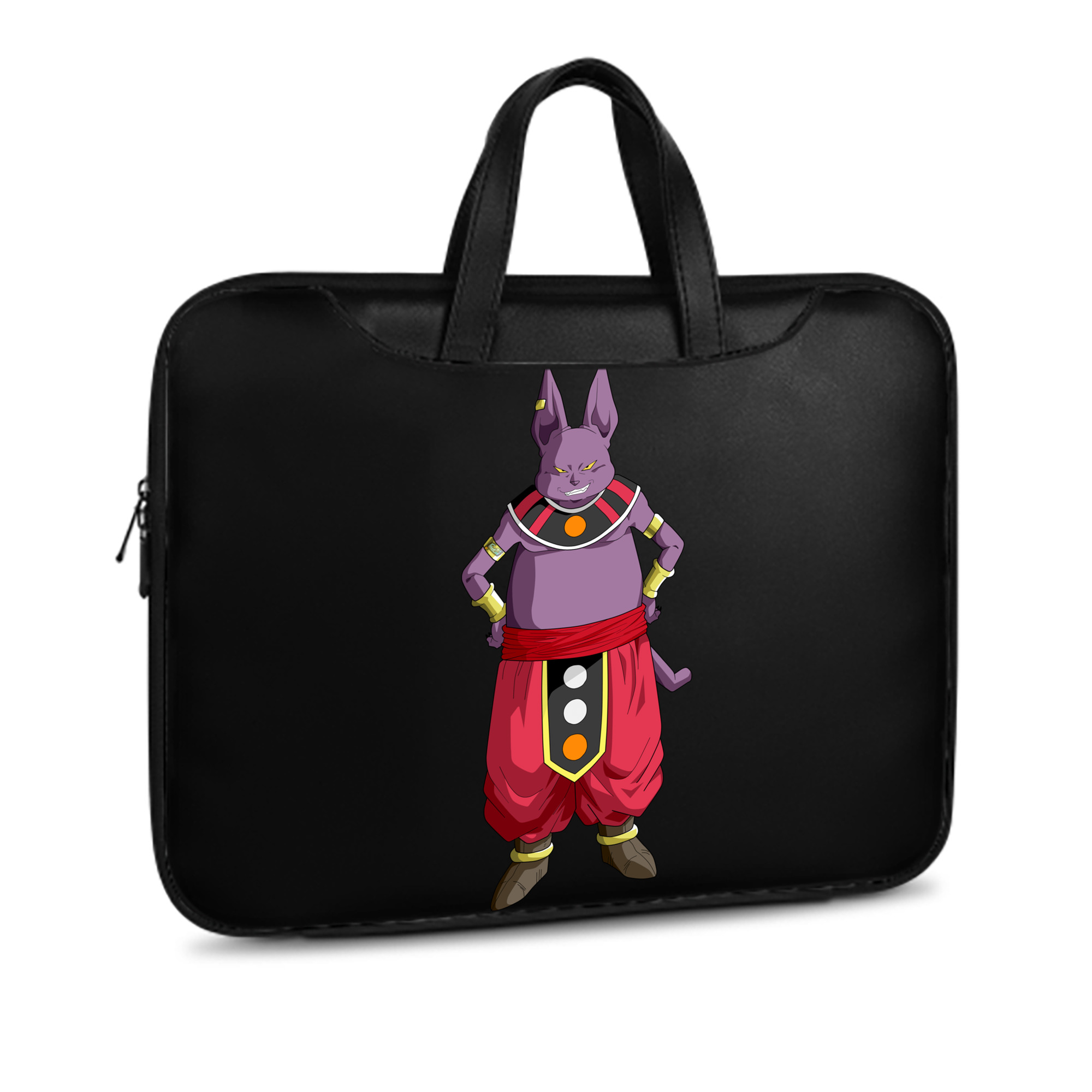 （画像用） ドラゴンボール シャンパ DRAGON BALL Champa レザーラップトップバッグ　ノートパソコンケース