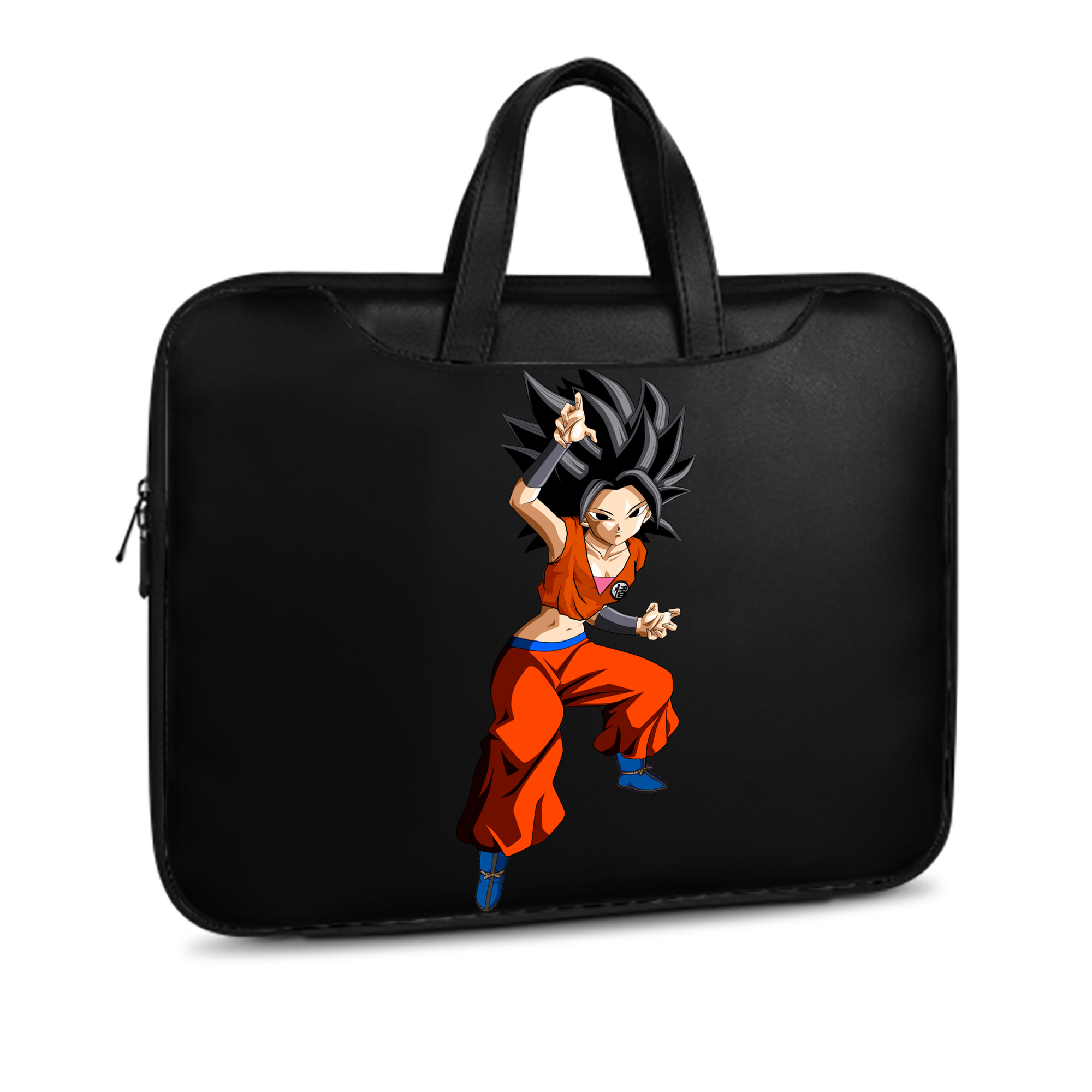 （画像用） ドラゴンボール カリフラ DRAGON BALL Caulifla レザーラップトップバッグ　ノートパソコンケース