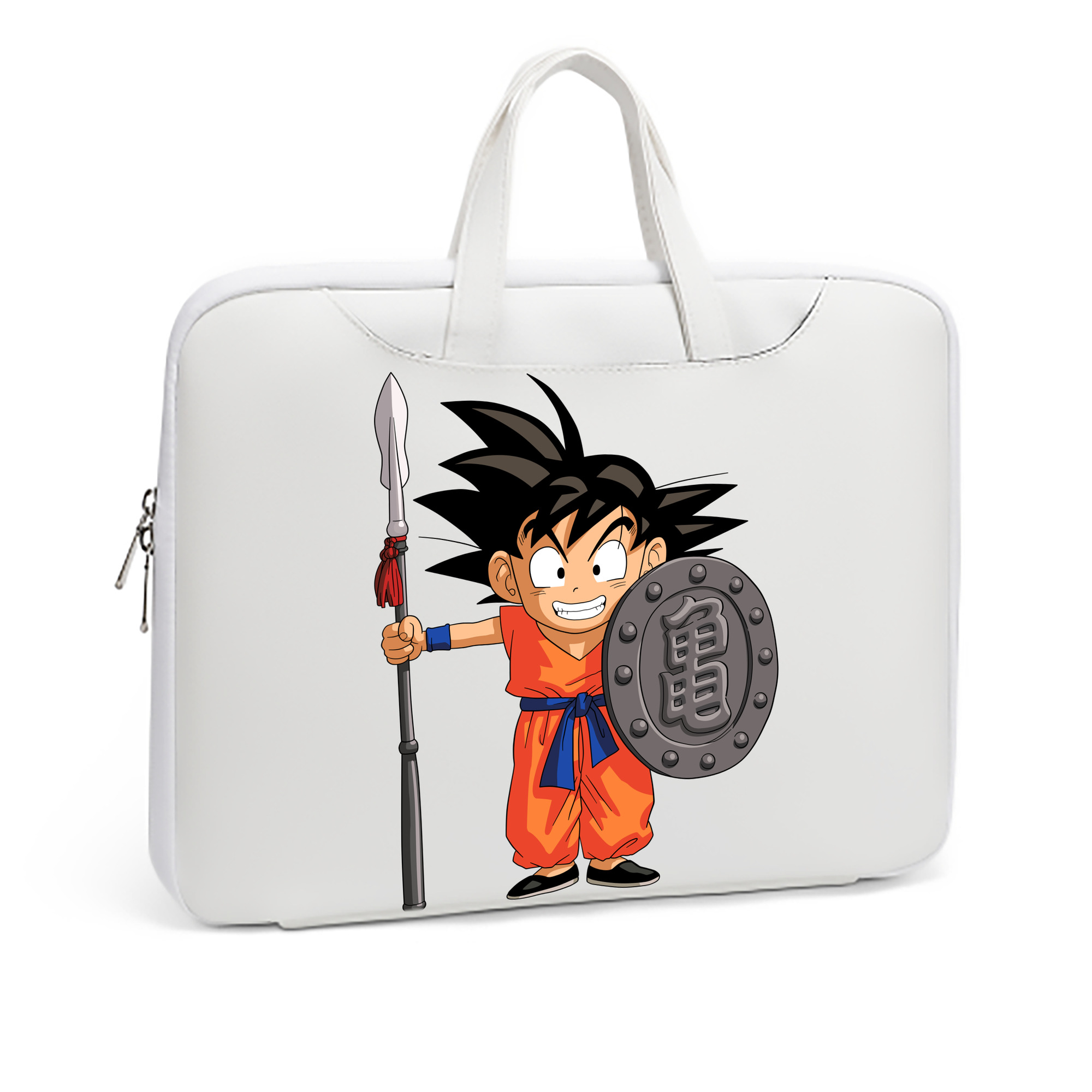 （画像用） ドラゴンボール 孫悟空（そん ごくう）Son Goku カカロット DRAGON BALL Kakarotto レザーラップトップバッグ　ノートパソコンケース