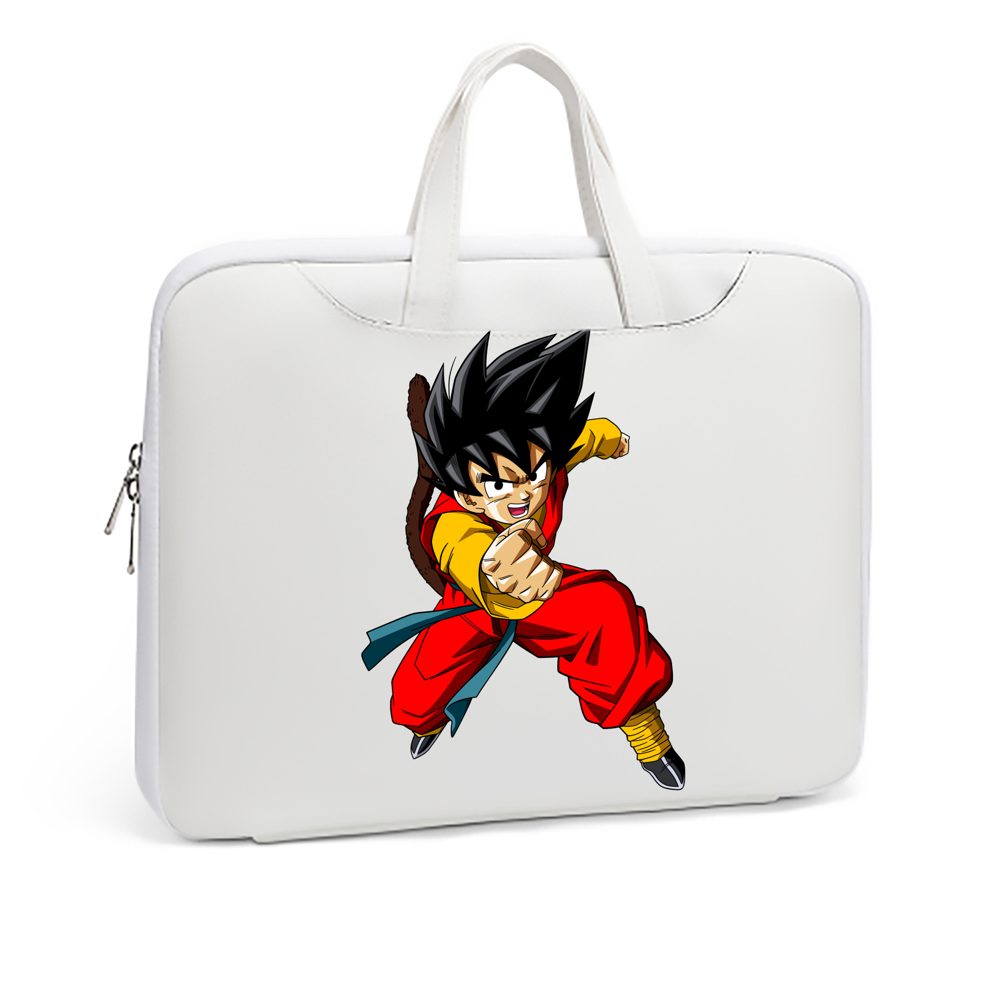 （画像用） ドラゴンボール 孫悟空（そん ごくう）Son Goku カカロット DRAGON BALL Kakarotto レザーラップトップバッグ　ノートパソコンケース