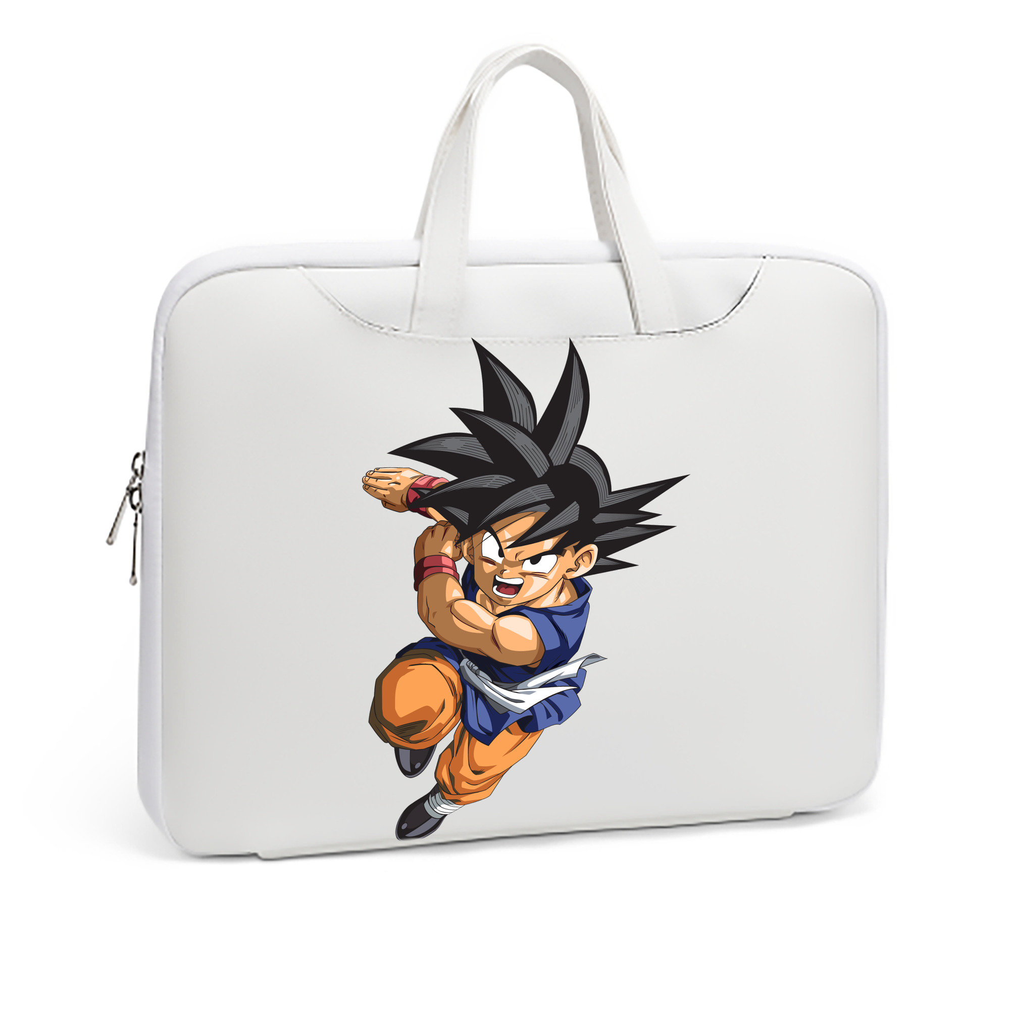（画像用） ドラゴンボール 孫悟空（そん ごくう）Son Goku カカロット DRAGON BALL Kakarotto レザーラップトップバッグ　ノートパソコンケース