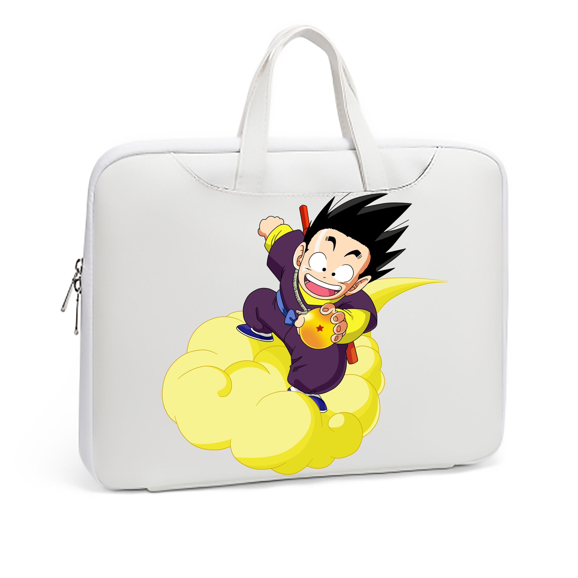 （画像用） ドラゴンボール 孫悟空（そん ごくう）Son Goku カカロット DRAGON BALL Kakarotto レザーラップトップバッグ　ノートパソコンケース