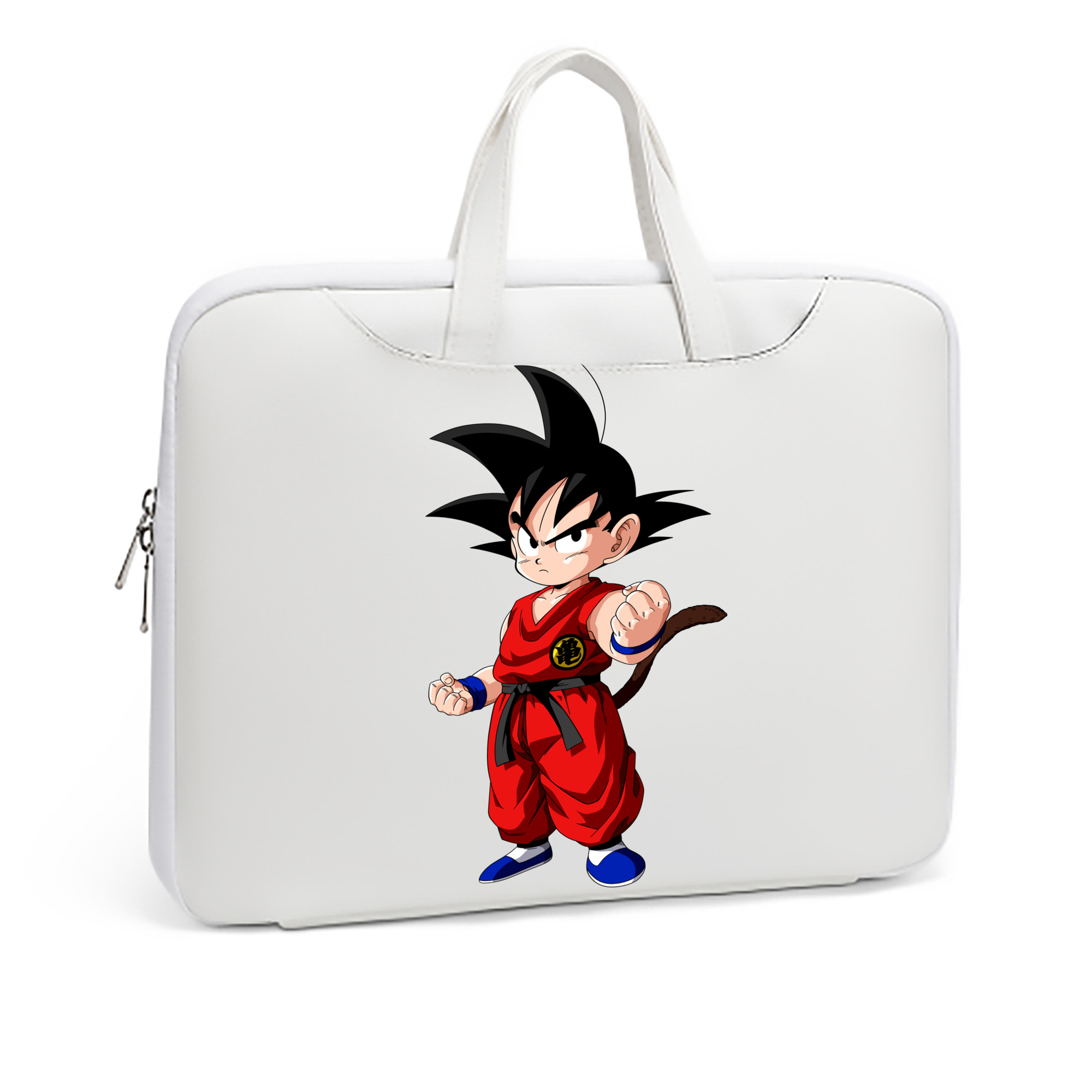 （画像用） ドラゴンボール 孫悟空（そん ごくう）Son Goku カカロット DRAGON BALL Kakarotto レザーラップトップバッグ　ノートパソコンケース