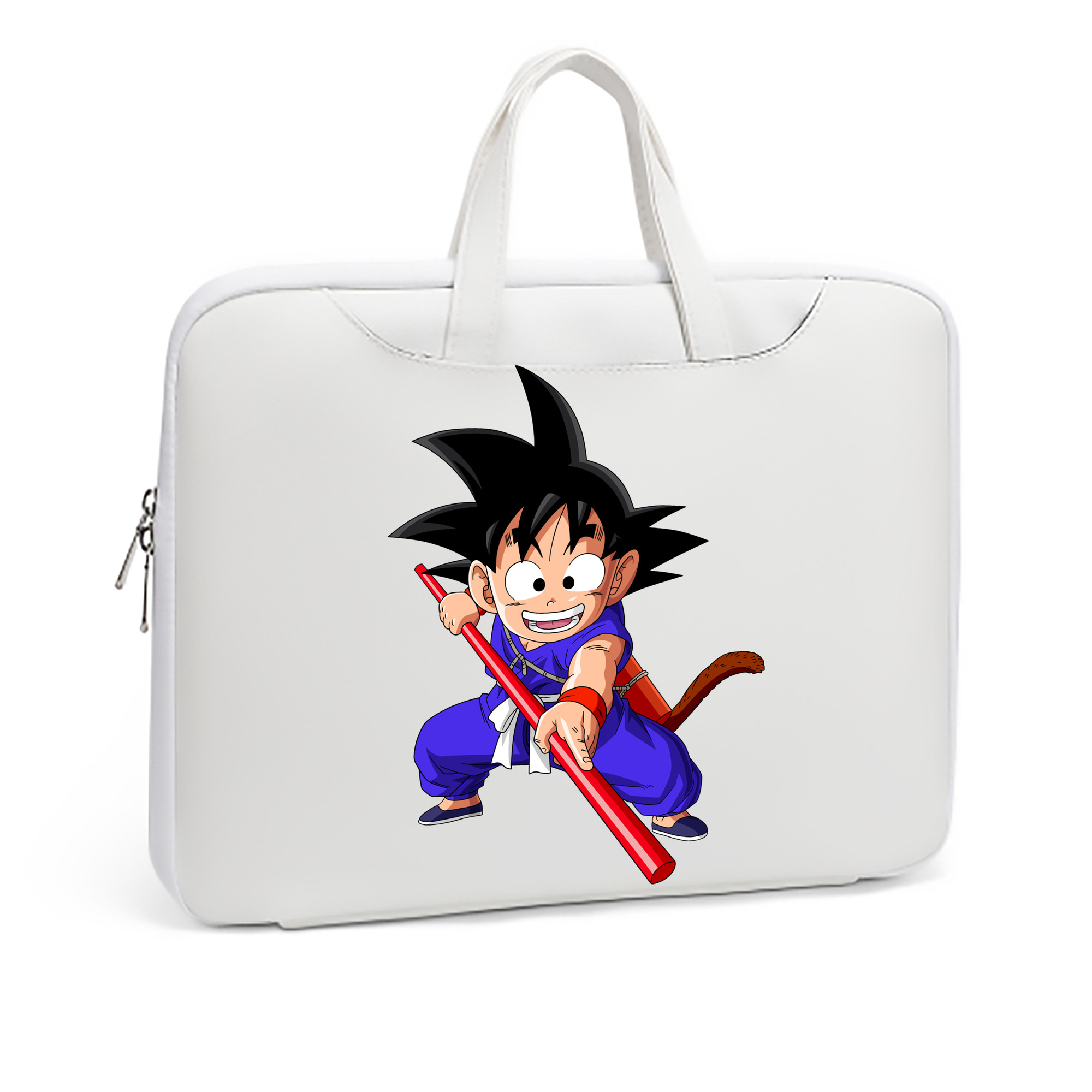 （画像用） ドラゴンボール 孫悟空（そん ごくう）Son Goku カカロット DRAGON BALL Kakarotto レザーラップトップバッグ　ノートパソコンケース