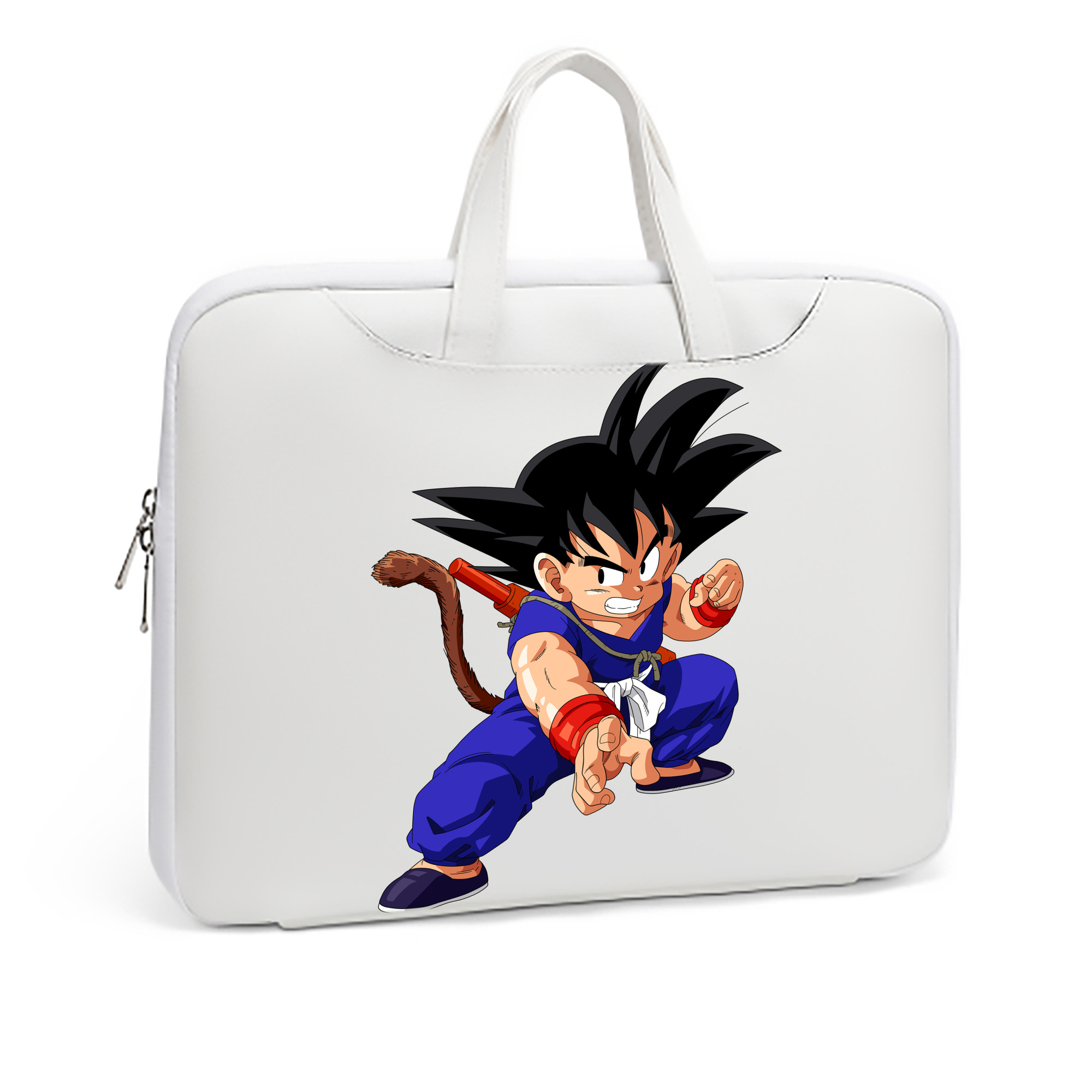 （画像用） ドラゴンボール 孫悟空（そん ごくう）Son Goku カカロット DRAGON BALL Kakarotto レザーラップトップバッグ　ノートパソコンケース