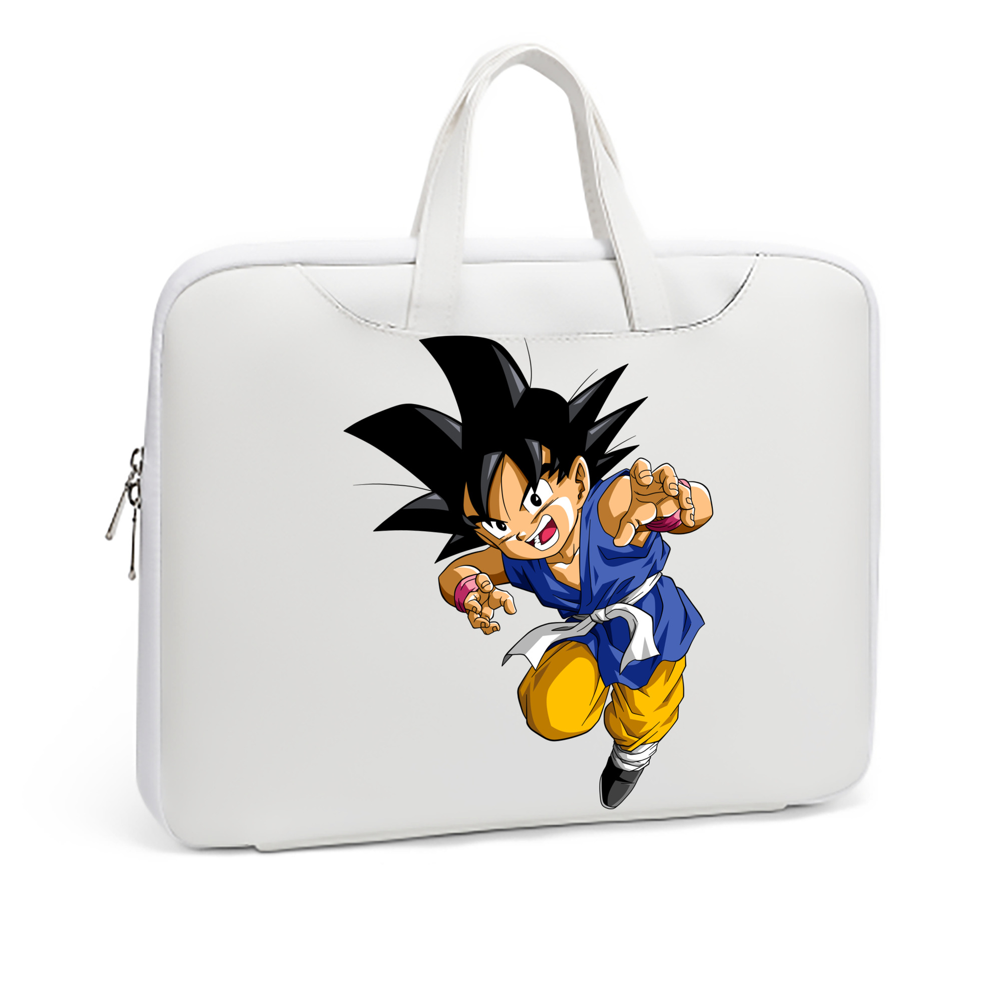 （画像用） ドラゴンボール 孫悟空（そん ごくう）Son Goku カカロット DRAGON BALL Kakarotto レザーラップトップバッグ　ノートパソコンケース