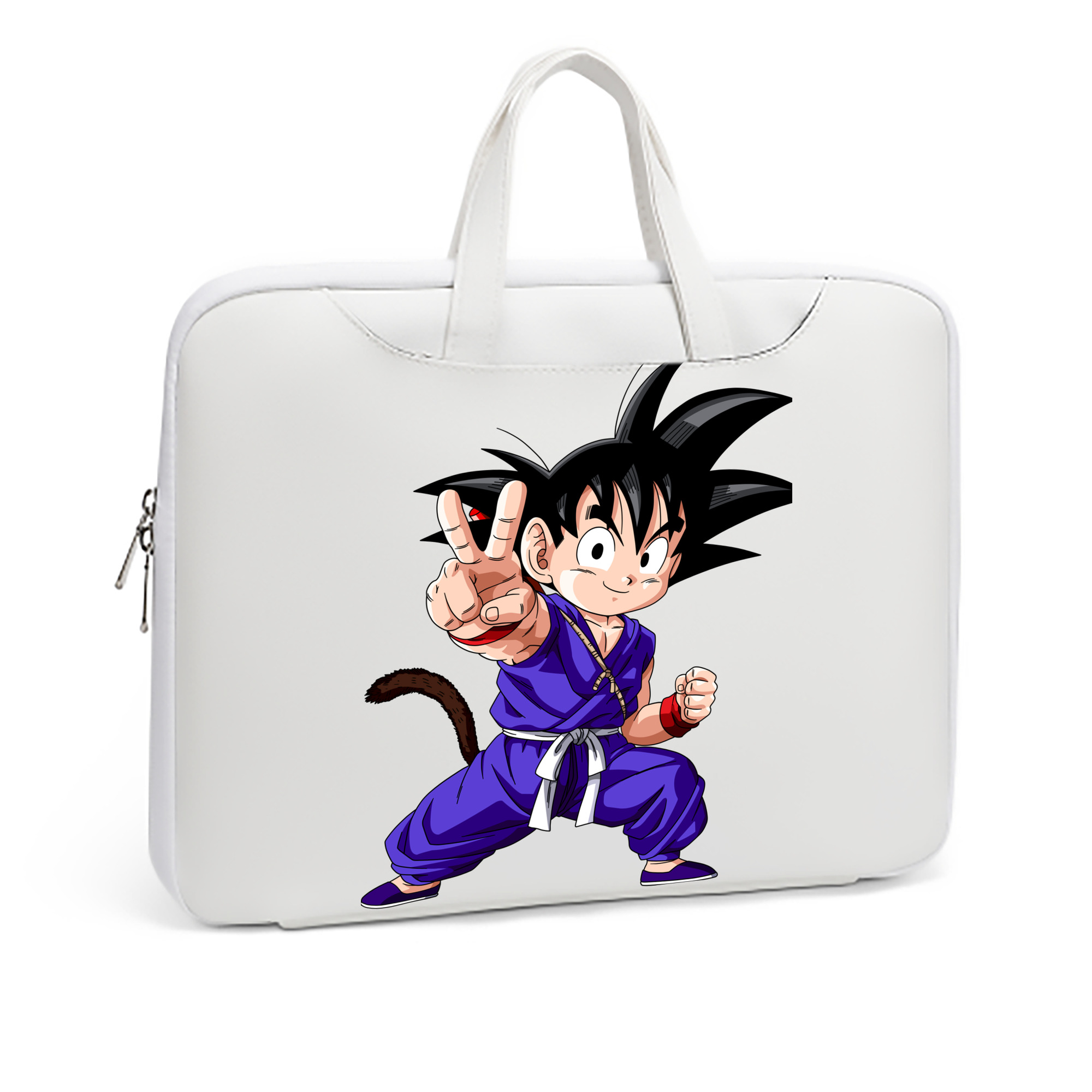 （画像用） ドラゴンボール 孫悟空（そん ごくう）Son Goku カカロット DRAGON BALL Kakarotto レザーラップトップバッグ　ノートパソコンケース