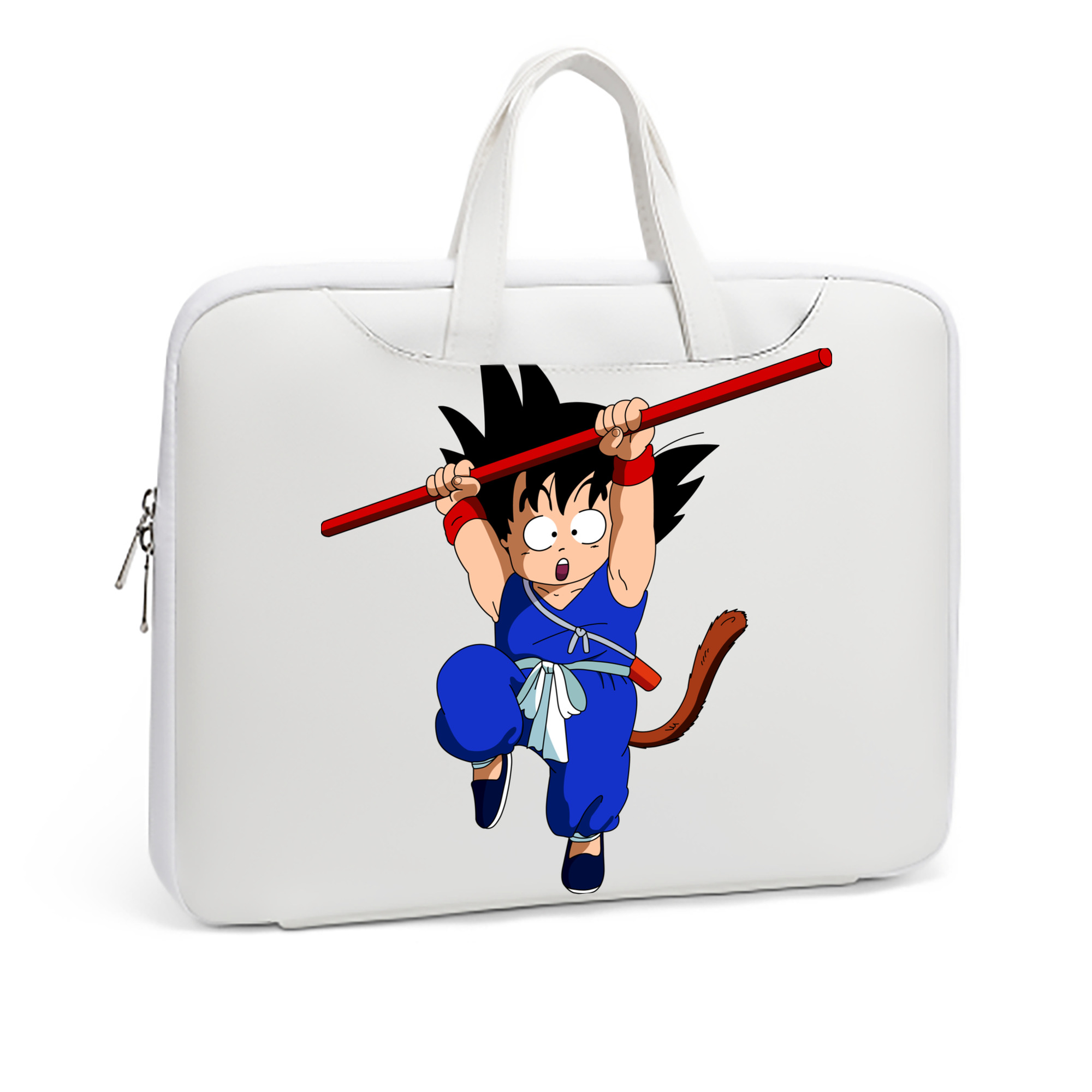 （画像用） ドラゴンボール 孫悟空（そん ごくう）Son Goku カカロット DRAGON BALL Kakarotto レザーラップトップバッグ　ノートパソコンケース