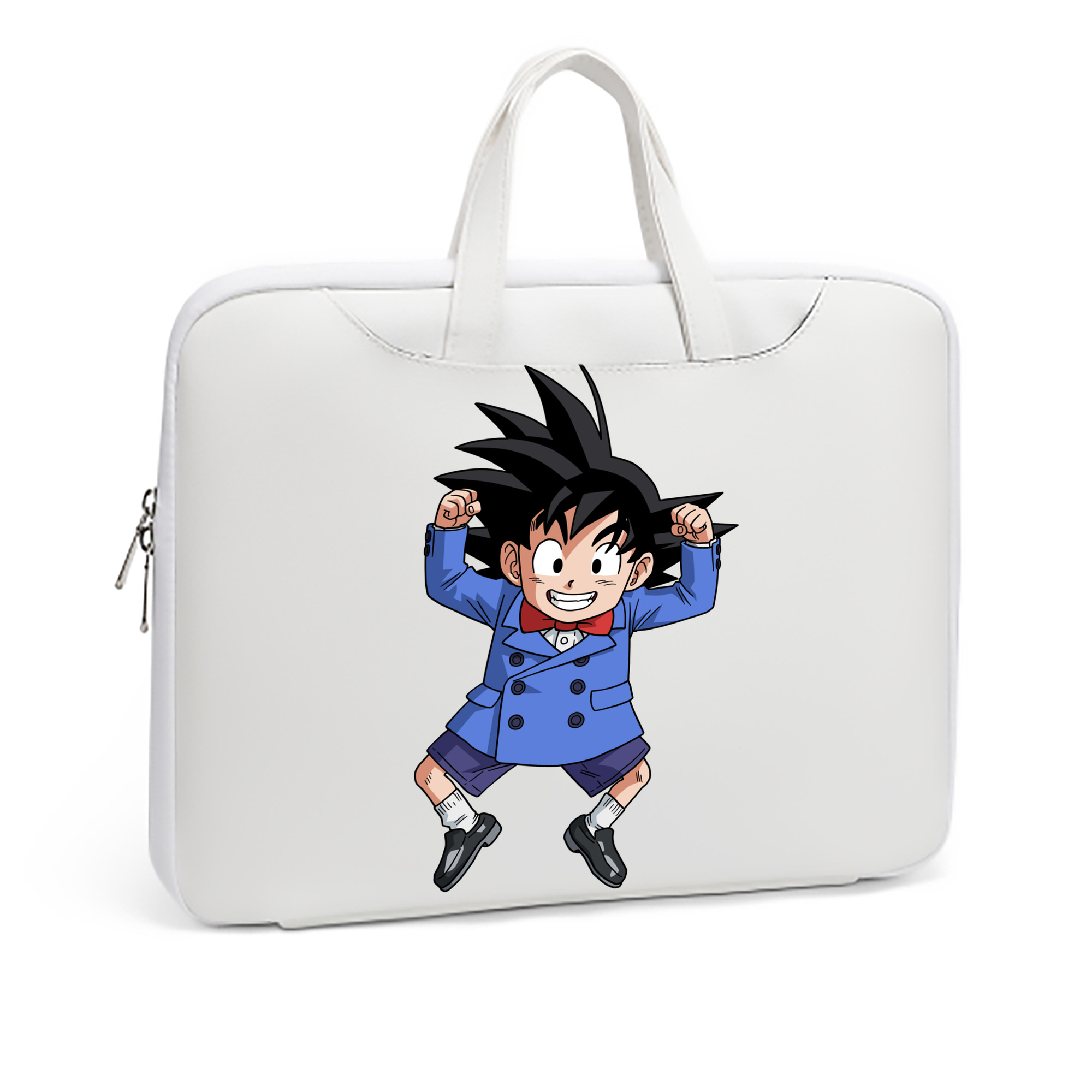 （画像用） ドラゴンボール 孫悟空（そん ごくう）Son Goku カカロット DRAGON BALL Kakarotto レザーラップトップバッグ　ノートパソコンケース