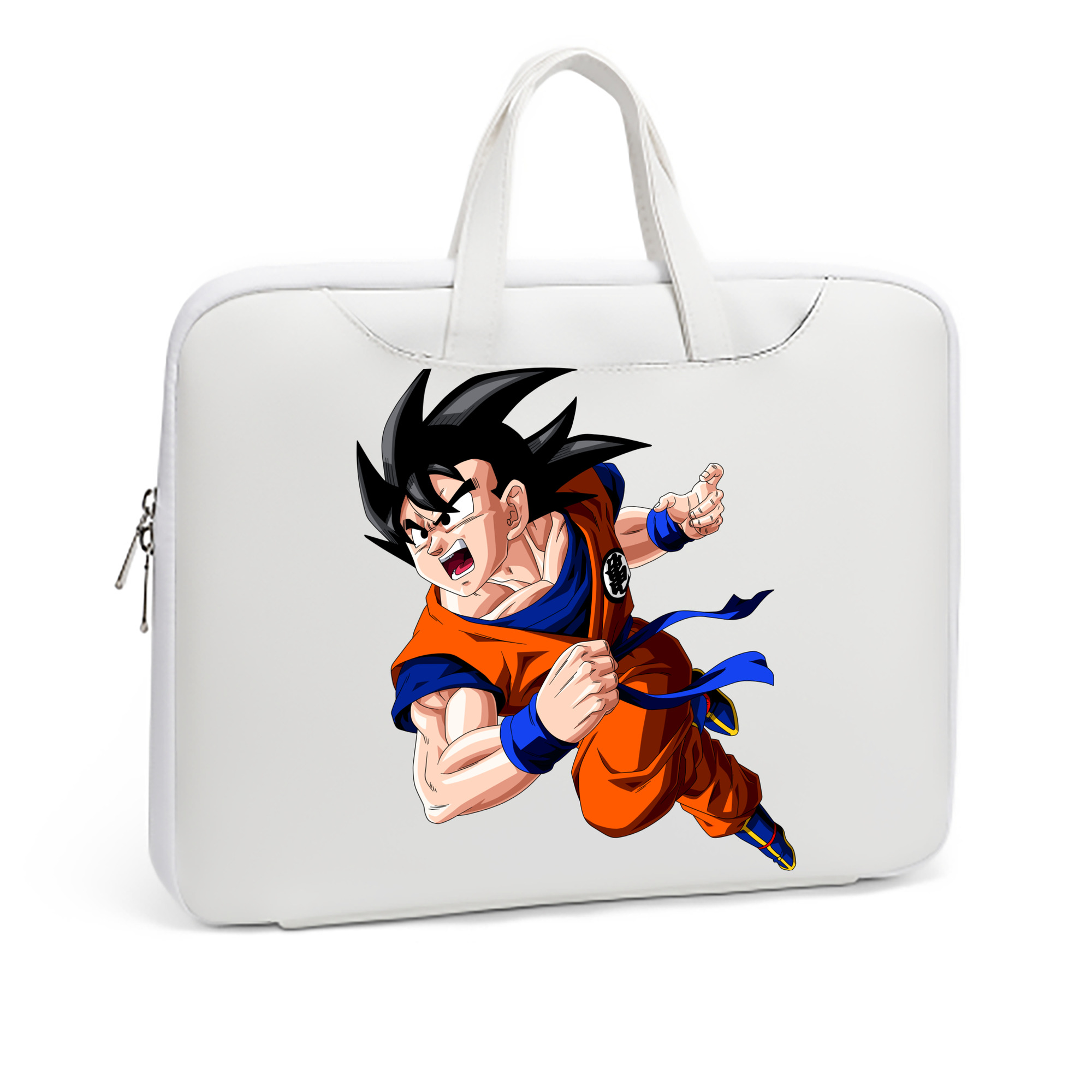 （画像用） ドラゴンボール 孫悟空（そん ごくう）Son Goku カカロット DRAGON BALL Kakarotto レザーラップトップバッグ　ノートパソコンケース