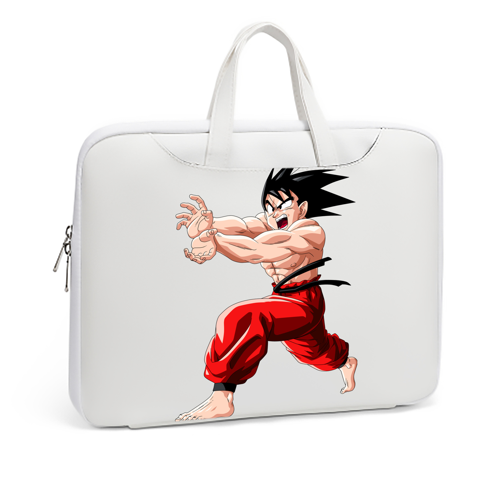（画像用） ドラゴンボール 孫悟空（そん ごくう）Son Goku カカロット DRAGON BALL Kakarotto レザーラップトップバッグ　ノートパソコンケース