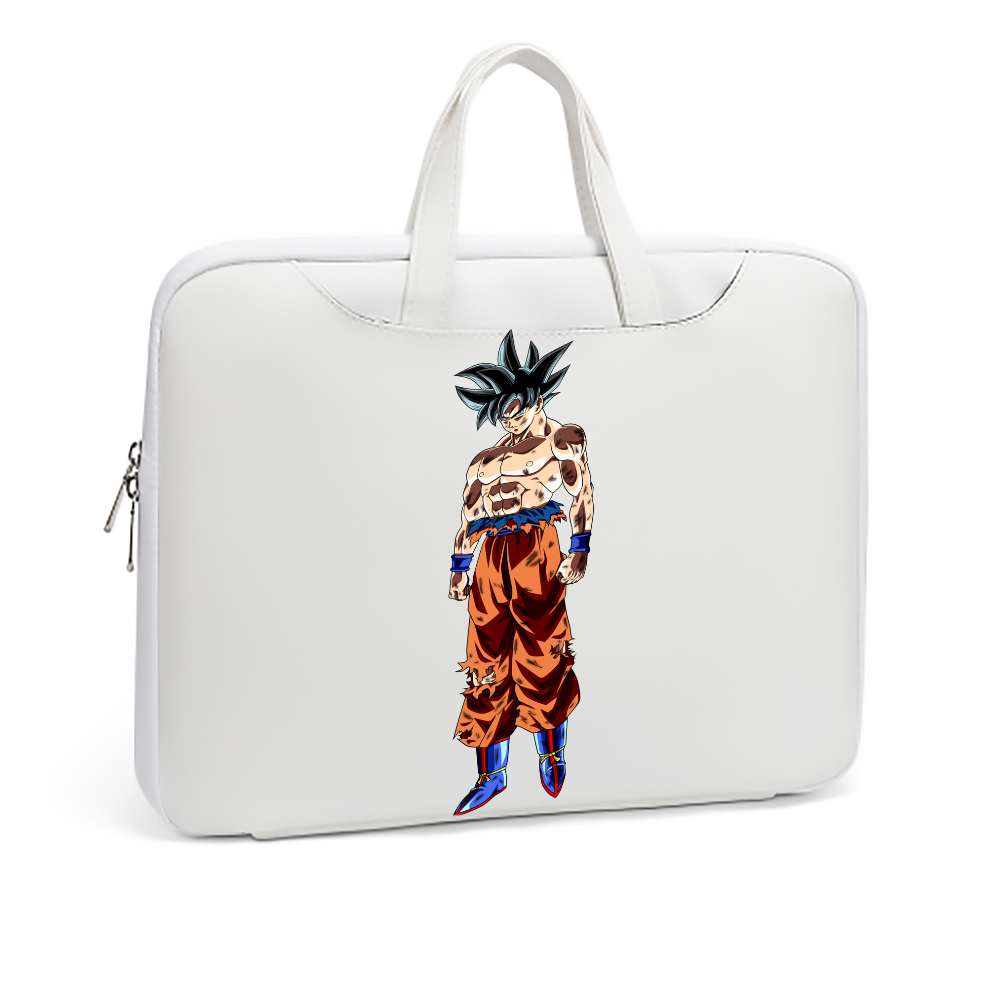 （画像用） ドラゴンボール 孫悟空（そん ごくう）Son Goku カカロット DRAGON BALL Kakarotto レザーラップトップバッグ　ノートパソコンケース