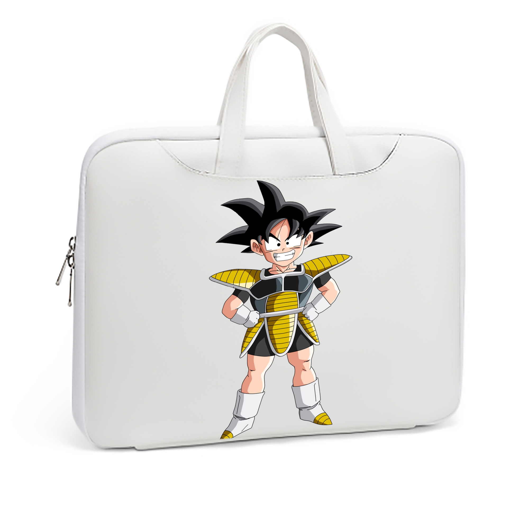 （画像用） ドラゴンボール 孫悟空（そん ごくう）Son Goku カカロット DRAGON BALL Kakarotto レザーラップトップバッグ　ノートパソコンケース
