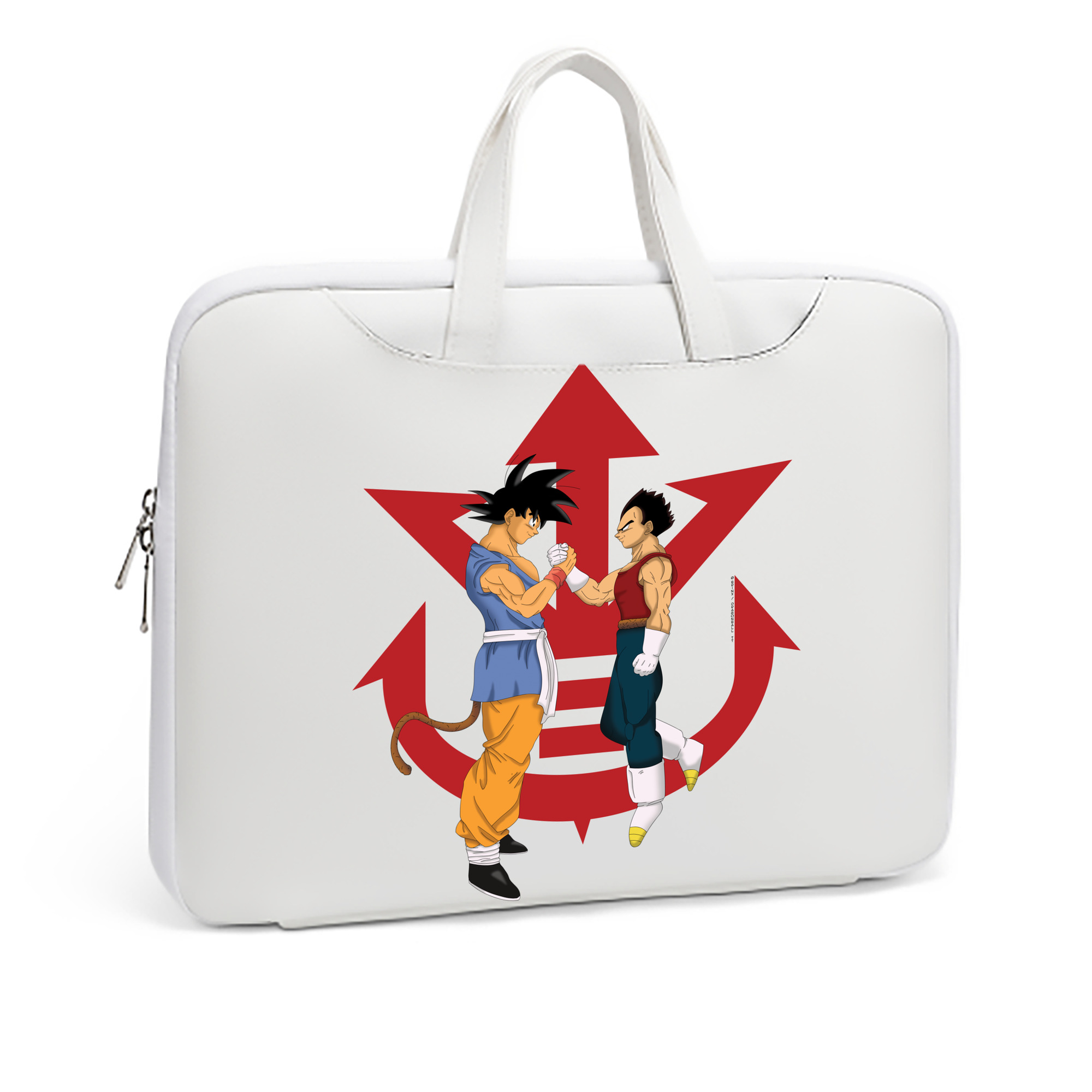 （画像用） ドラゴンボール 孫悟空（そん ごくう）Son Goku カカロット DRAGON BALL Kakarotto レザーラップトップバッグ　ノートパソコンケース