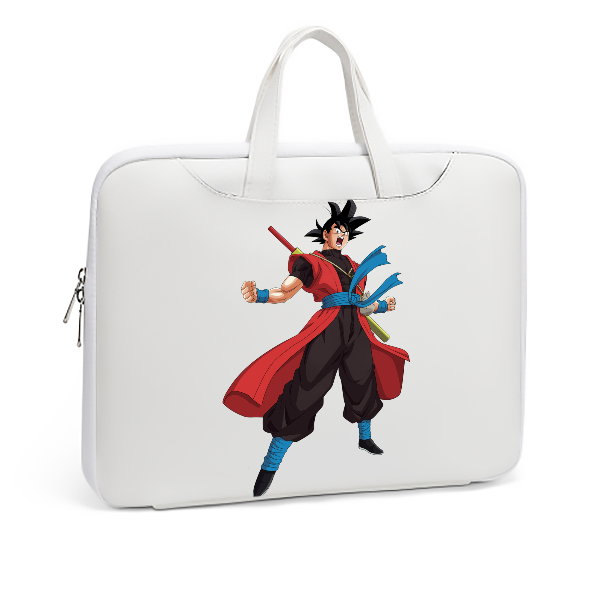 （画像用） ドラゴンボール 孫悟空（そん ごくう）Son Goku カカロット DRAGON BALL Kakarotto レザーラップトップバッグ　ノートパソコンケース
