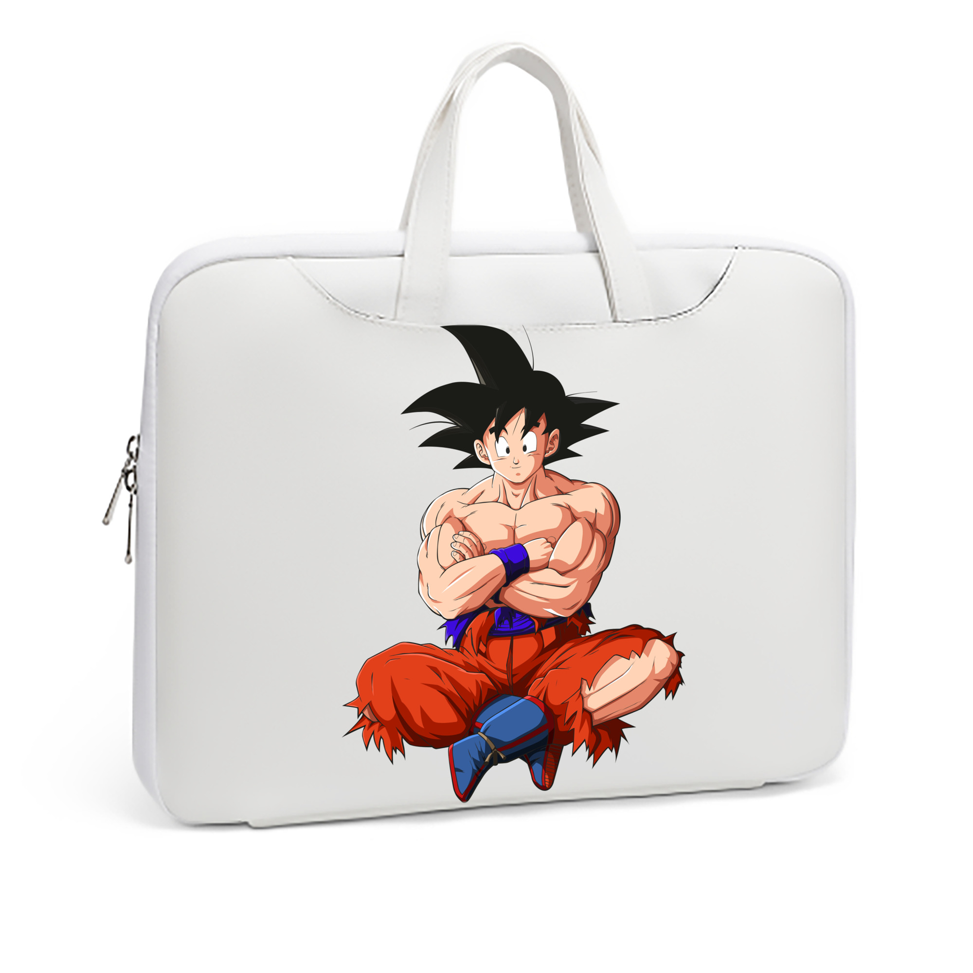 （画像用） ドラゴンボール 孫悟空（そん ごくう）Son Goku カカロット DRAGON BALL Kakarotto レザーラップトップバッグ　ノートパソコンケース