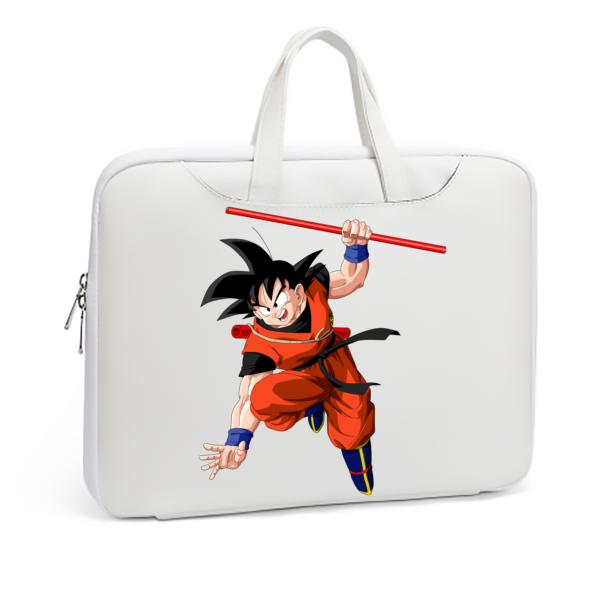（画像用） ドラゴンボール 孫悟空（そん ごくう）Son Goku カカロット DRAGON BALL Kakarotto レザーラップトップバッグ　ノートパソコンケース