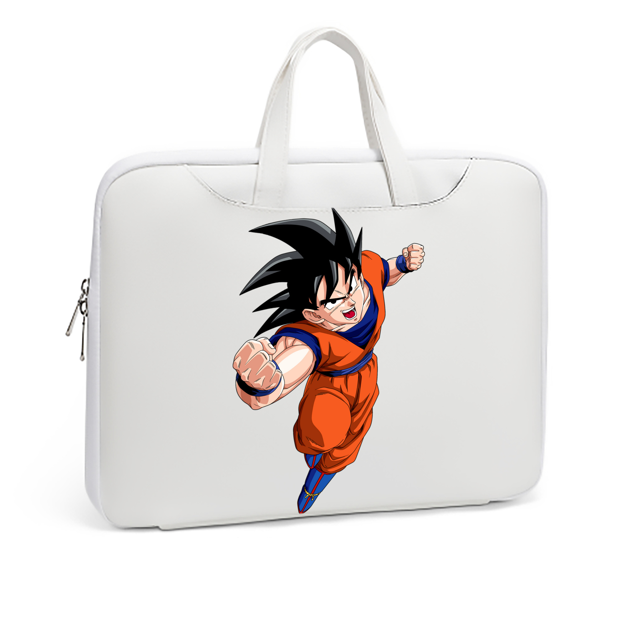 （画像用） ドラゴンボール 孫悟空（そん ごくう）Son Goku カカロット DRAGON BALL Kakarotto レザーラップトップバッグ　ノートパソコンケース