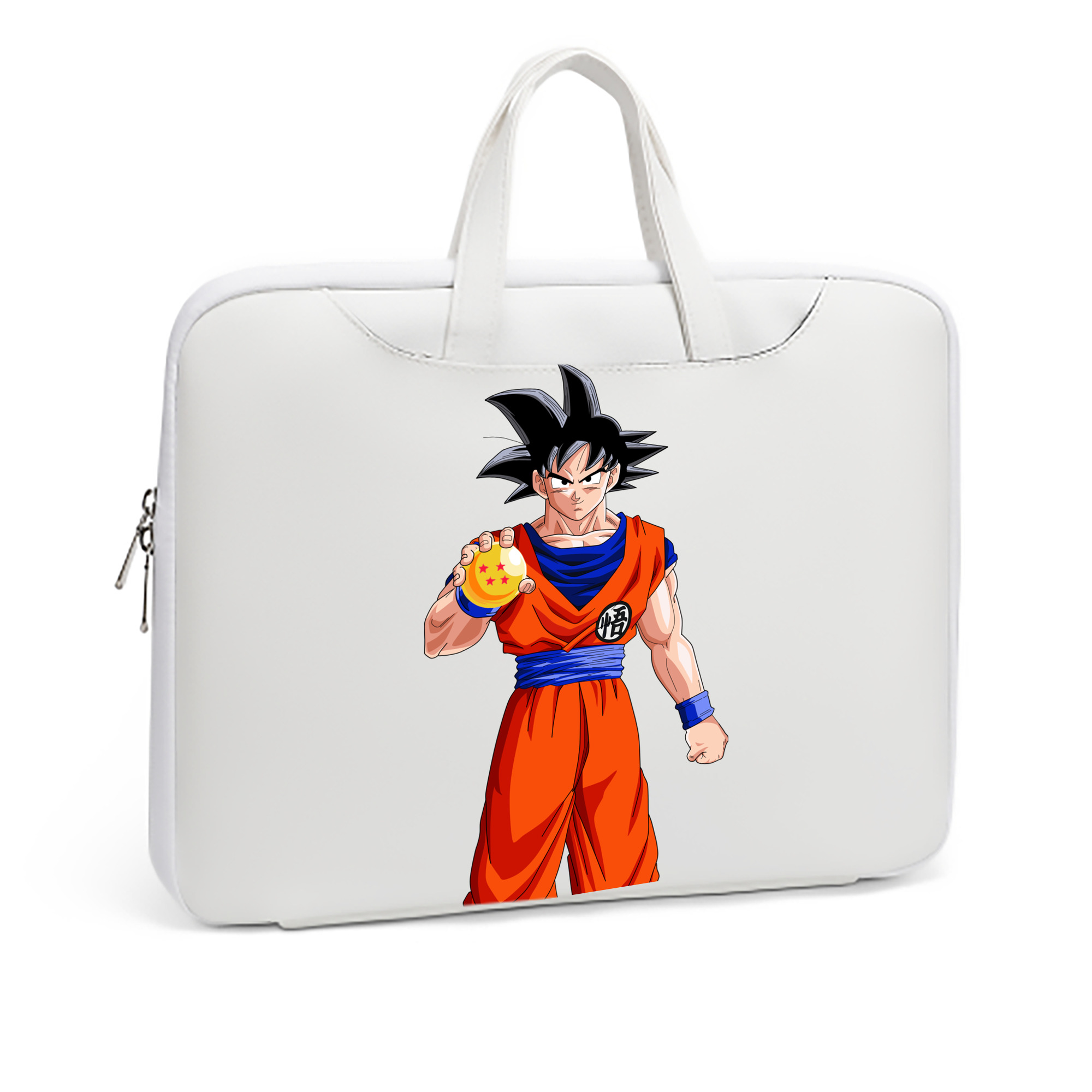 （画像用） ドラゴンボール 孫悟空（そん ごくう）Son Goku カカロット DRAGON BALL Kakarotto レザーラップトップバッグ　ノートパソコンケース