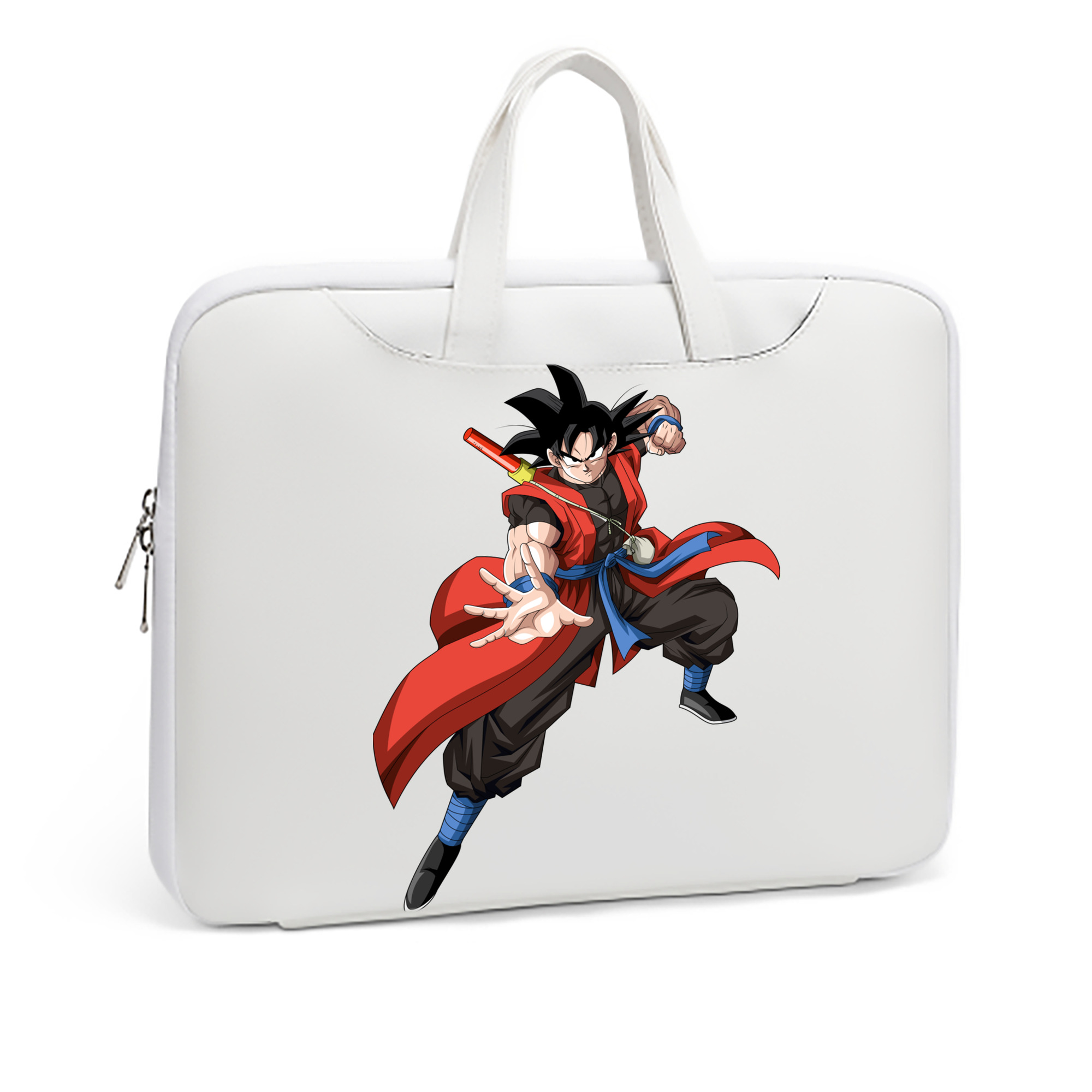 （画像用） ドラゴンボール 孫悟空（そん ごくう）Son Goku カカロット DRAGON BALL Kakarotto レザーラップトップバッグ　ノートパソコンケース