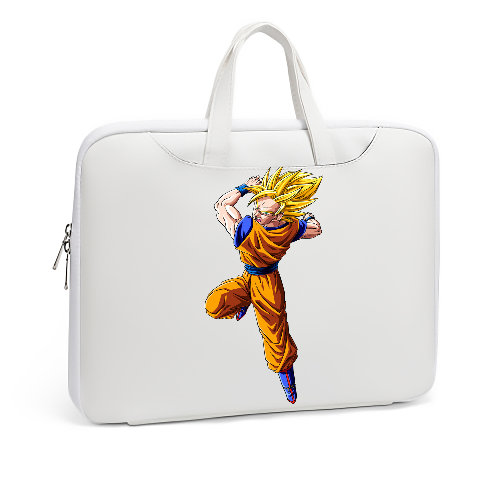 （画像用） ドラゴンボール 孫悟空（そん ごくう）Son Goku カカロット DRAGON BALL Kakarotto レザーラップトップバッグ　ノートパソコンケース