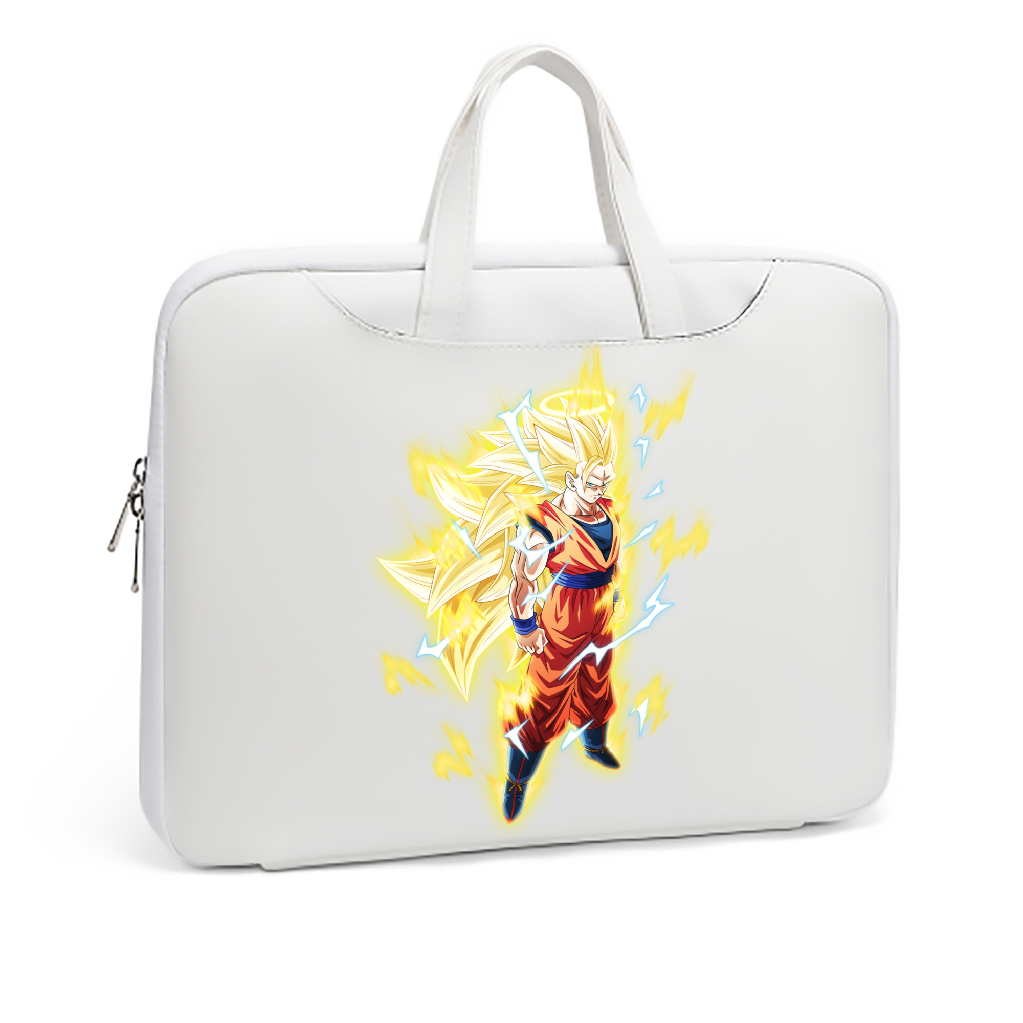 （画像用） ドラゴンボール 孫悟空（そん ごくう）Son Goku カカロット DRAGON BALL Kakarotto レザーラップトップバッグ　ノートパソコンケース