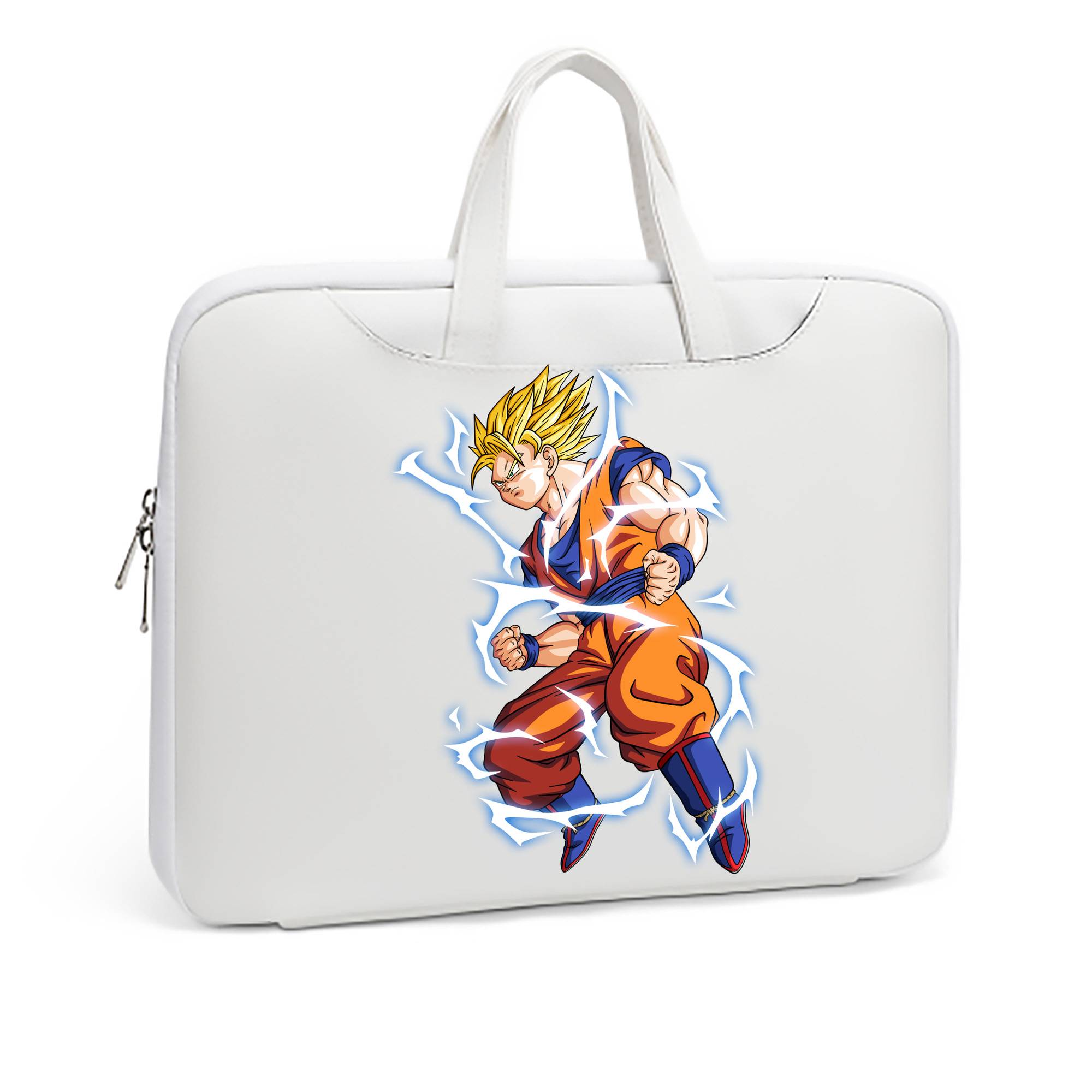 （画像用） ドラゴンボール 孫悟空（そん ごくう）Son Goku カカロット DRAGON BALL Kakarotto レザーラップトップバッグ　ノートパソコンケース