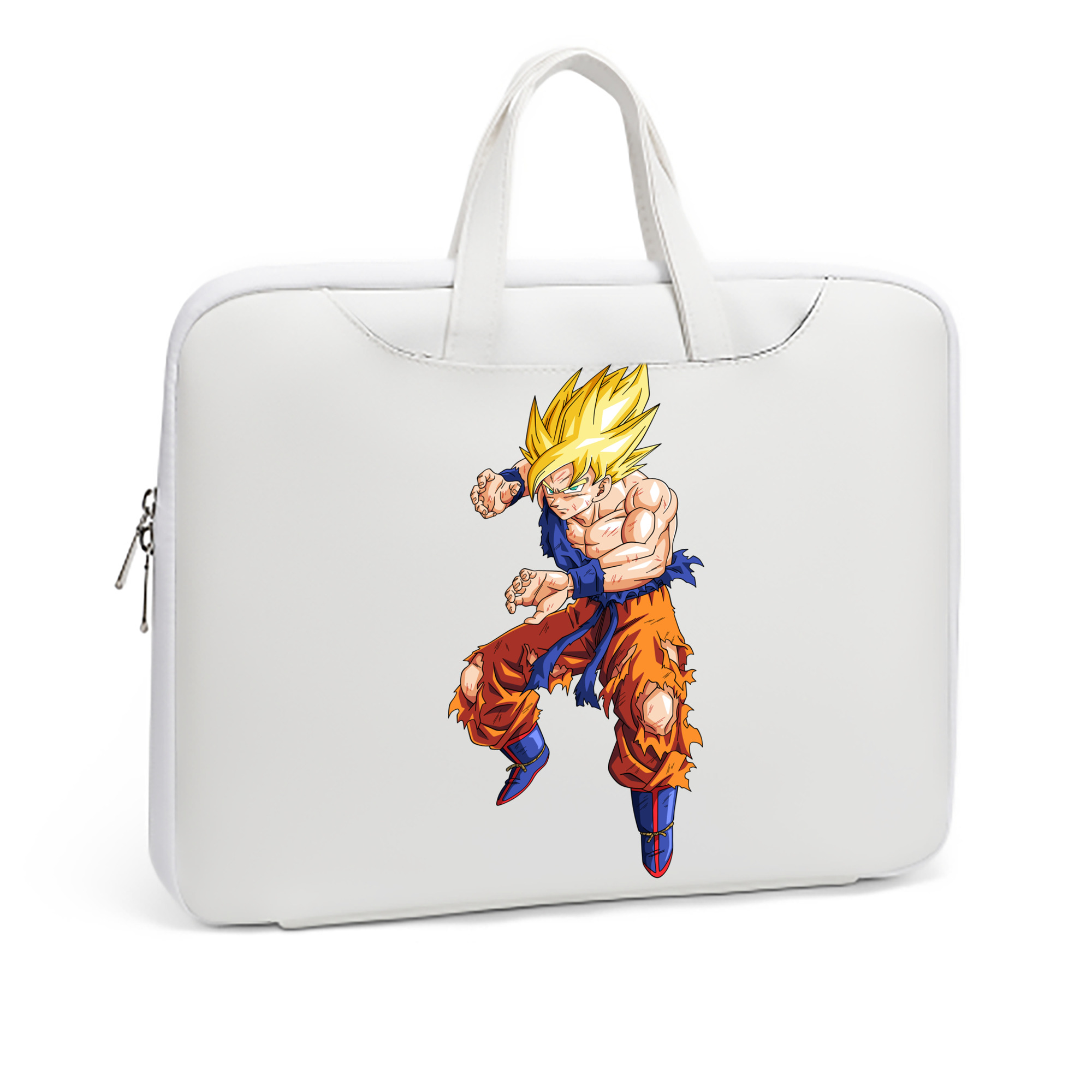 （画像用） ドラゴンボール 孫悟空（そん ごくう）Son Goku カカロット DRAGON BALL Kakarotto レザーラップトップバッグ　ノートパソコンケース