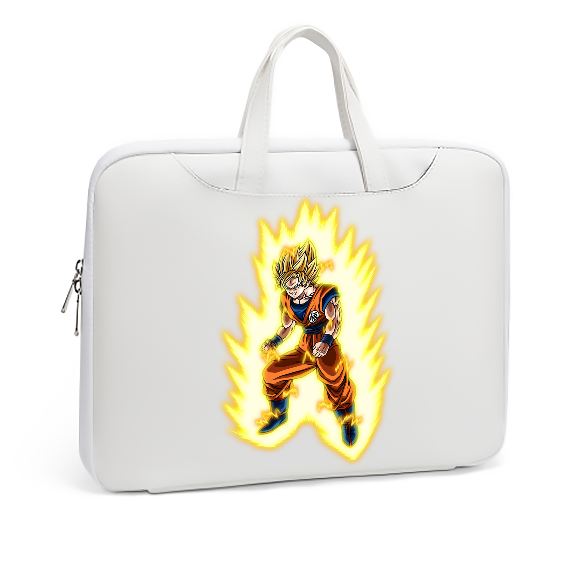 （画像用） ドラゴンボール 孫悟空（そん ごくう）Son Goku カカロット DRAGON BALL Kakarotto レザーラップトップバッグ　ノートパソコンケース