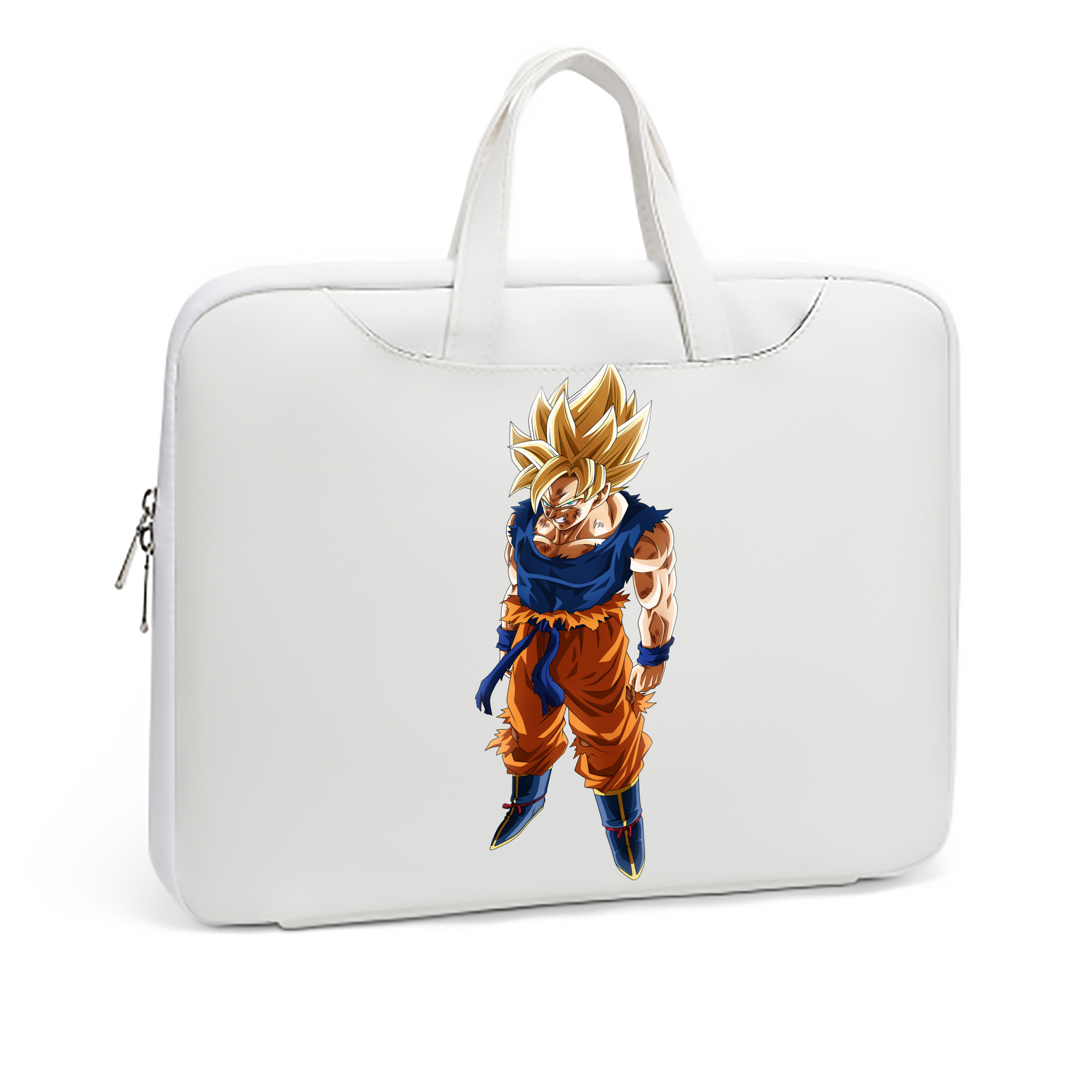 （画像用） ドラゴンボール 孫悟空（そん ごくう）Son Goku カカロット DRAGON BALL Kakarotto レザーラップトップバッグ　ノートパソコンケース