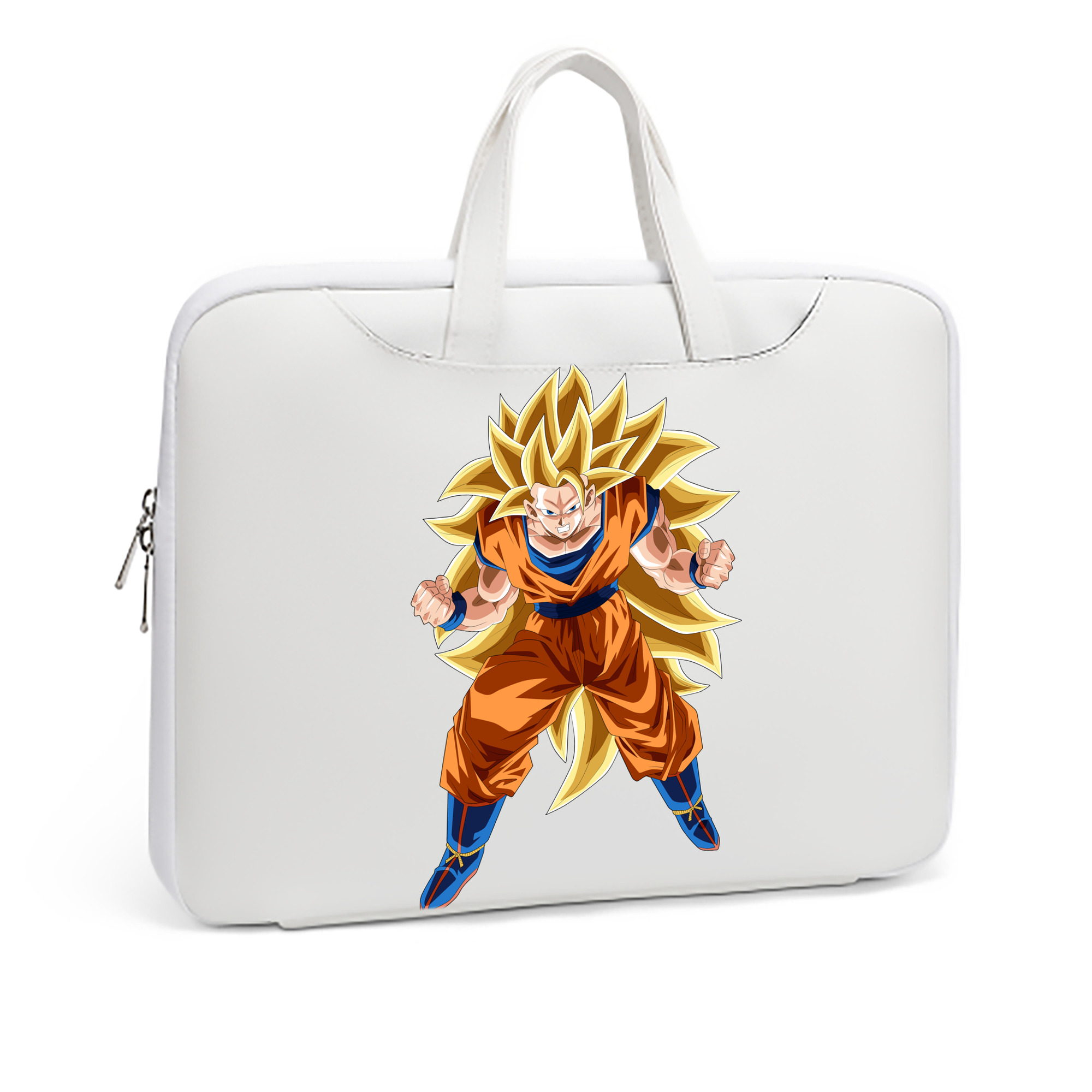 （画像用） ドラゴンボール 孫悟空（そん ごくう）Son Goku カカロット DRAGON BALL Kakarotto レザーラップトップバッグ　ノートパソコンケース