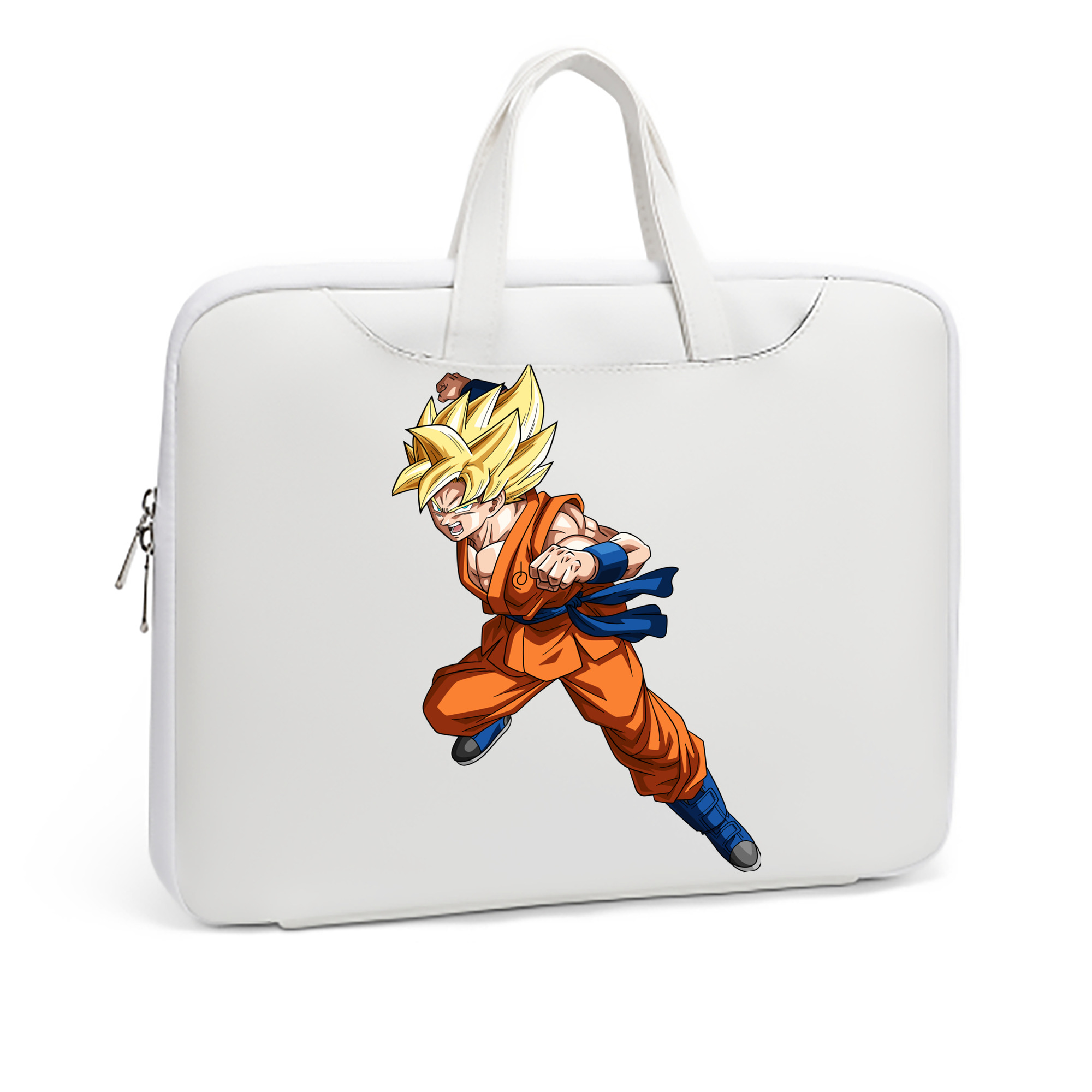 （画像用） ドラゴンボール 孫悟空（そん ごくう）Son Goku カカロット DRAGON BALL Kakarotto レザーラップトップバッグ　ノートパソコンケース