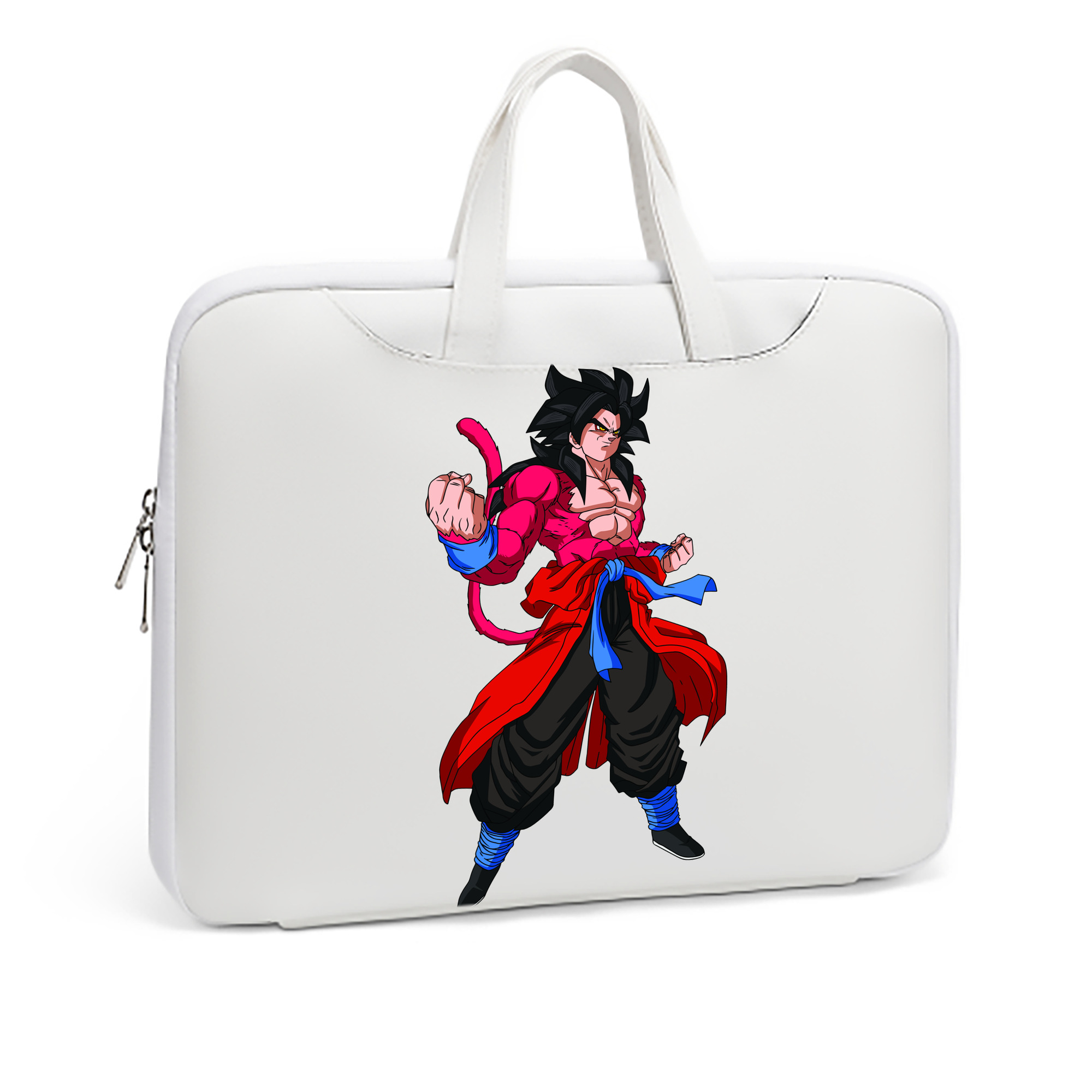 （画像用） ドラゴンボール 孫悟空（そん ごくう）Son Goku カカロット DRAGON BALL Kakarotto レザーラップトップバッグ　ノートパソコンケース