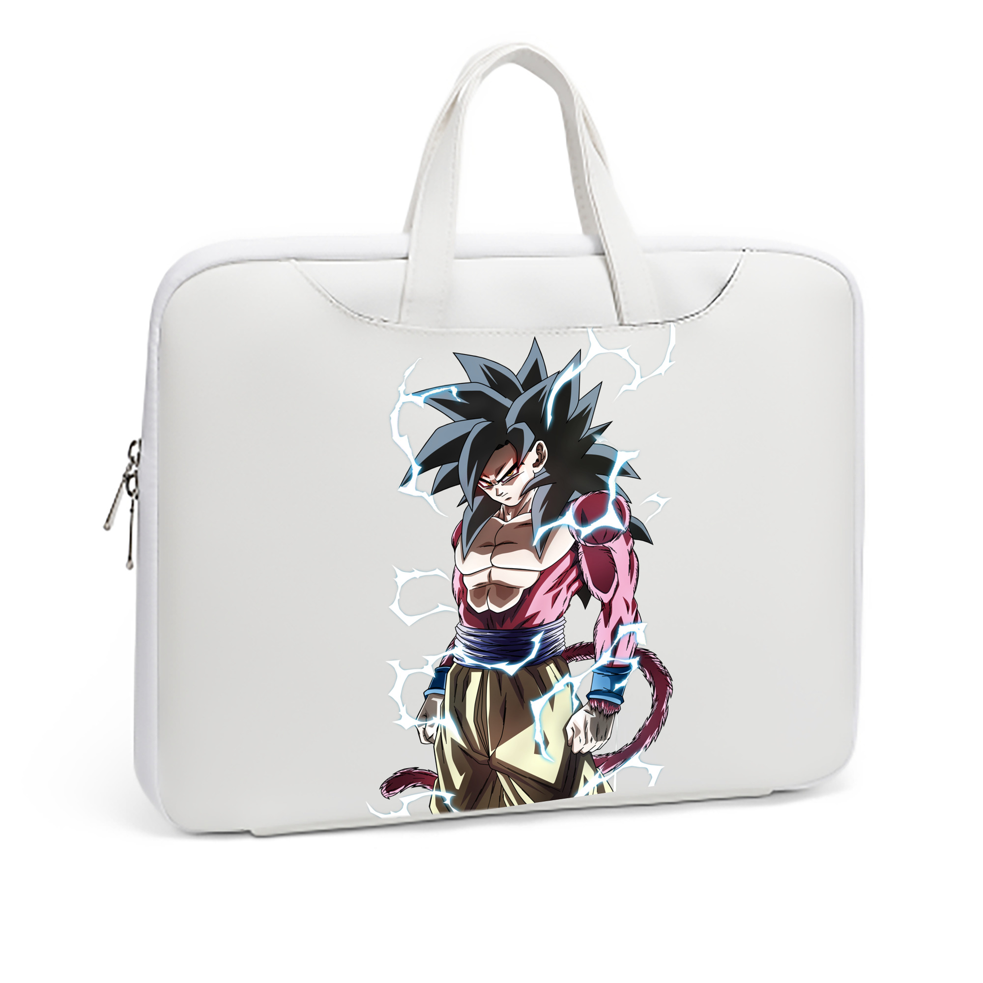 （画像用） ドラゴンボール 孫悟空（そん ごくう）Son Goku カカロット DRAGON BALL Kakarotto レザーラップトップバッグ　ノートパソコンケース