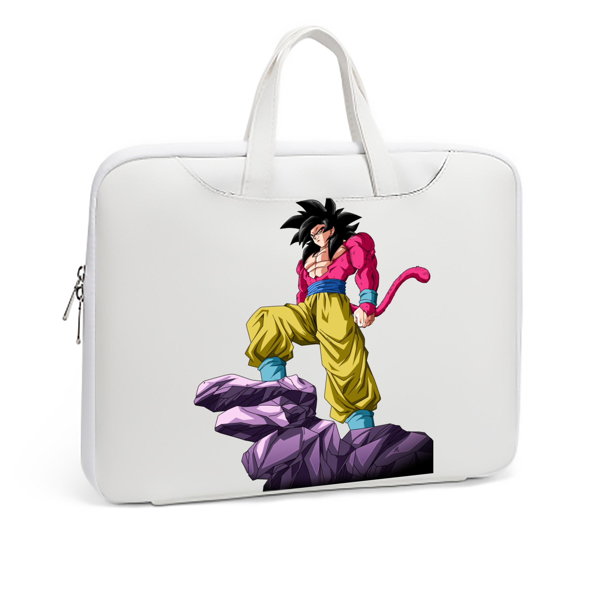 （画像用） ドラゴンボール 孫悟空（そん ごくう）Son Goku カカロット DRAGON BALL Kakarotto レザーラップトップバッグ　ノートパソコンケース