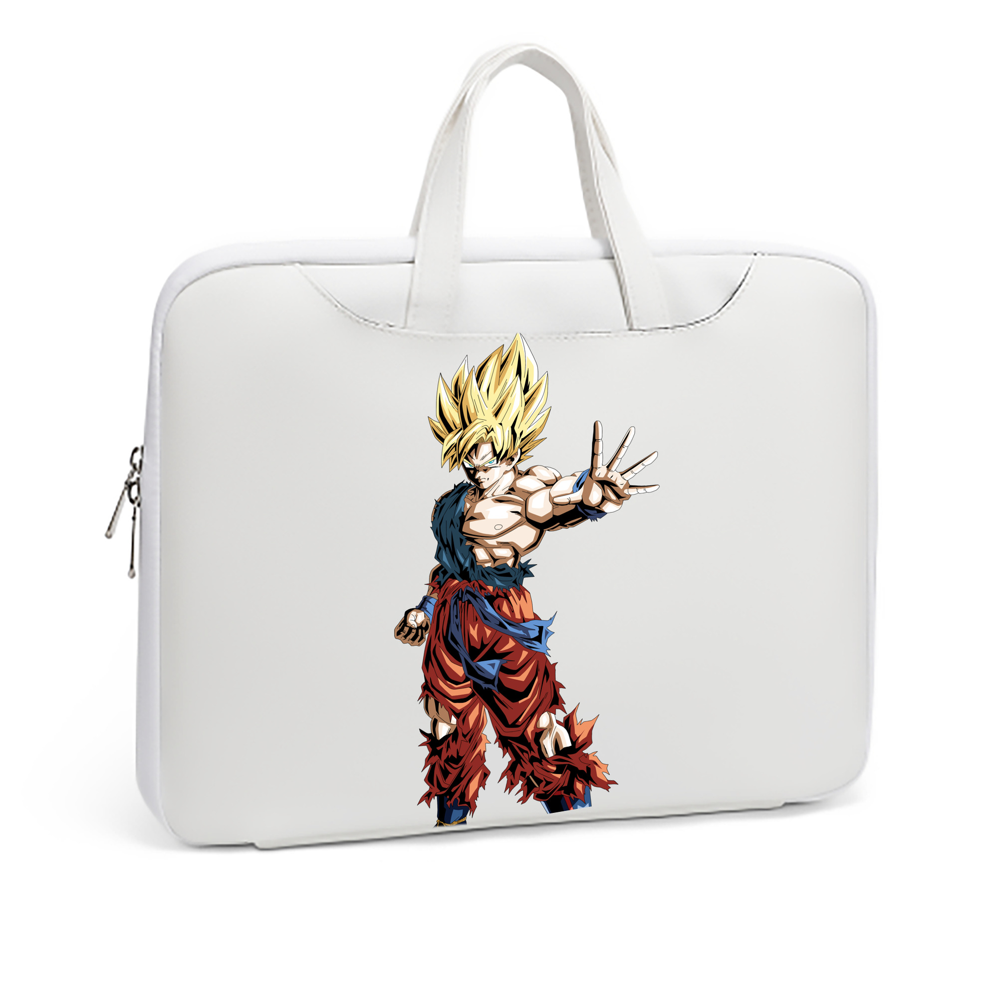 （画像用） ドラゴンボール 孫悟空（そん ごくう）Son Goku カカロット DRAGON BALL Kakarotto レザーラップトップバッグ　ノートパソコンケース