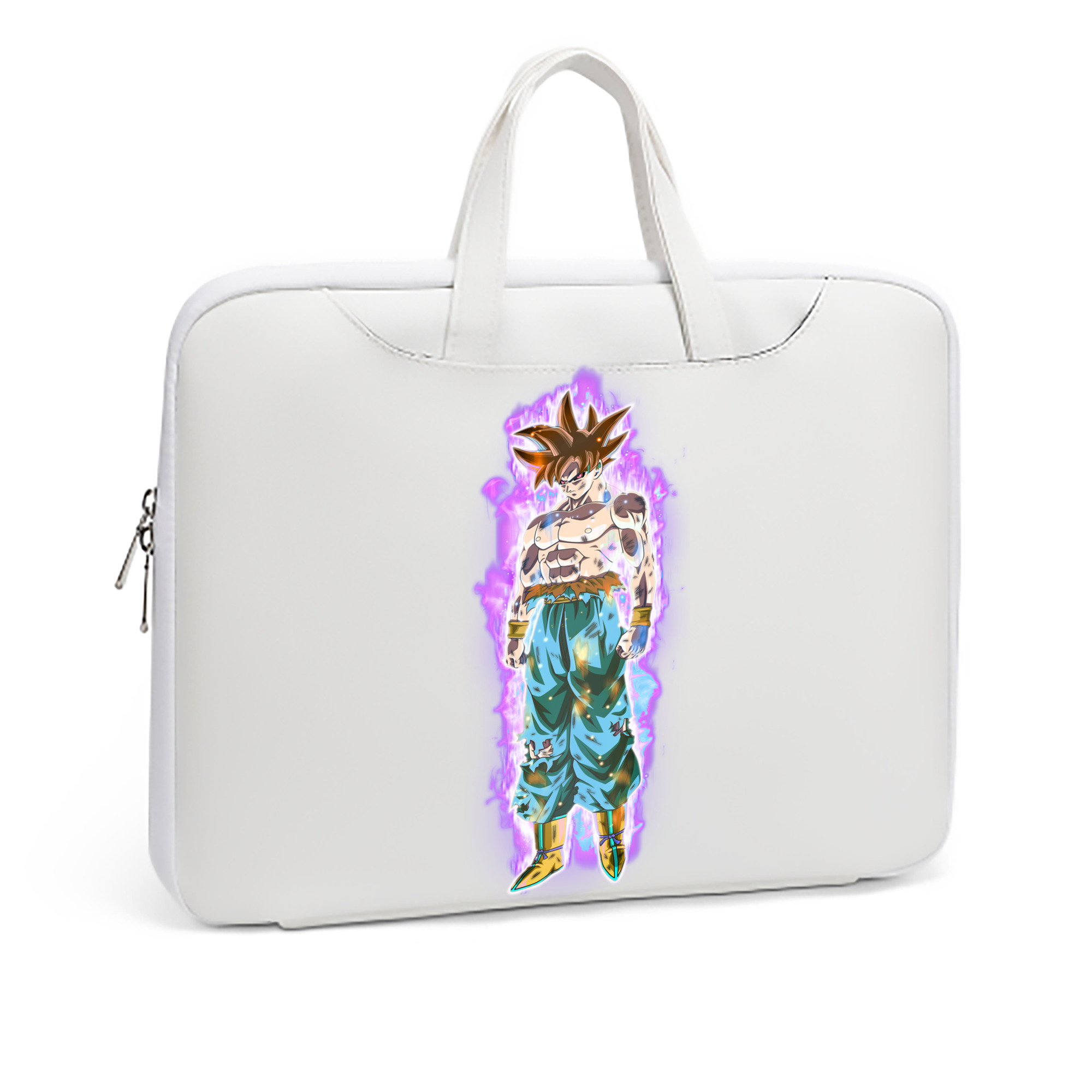 （画像用） ドラゴンボール 孫悟空（そん ごくう）Son Goku カカロット DRAGON BALL Kakarotto レザーラップトップバッグ　ノートパソコンケース