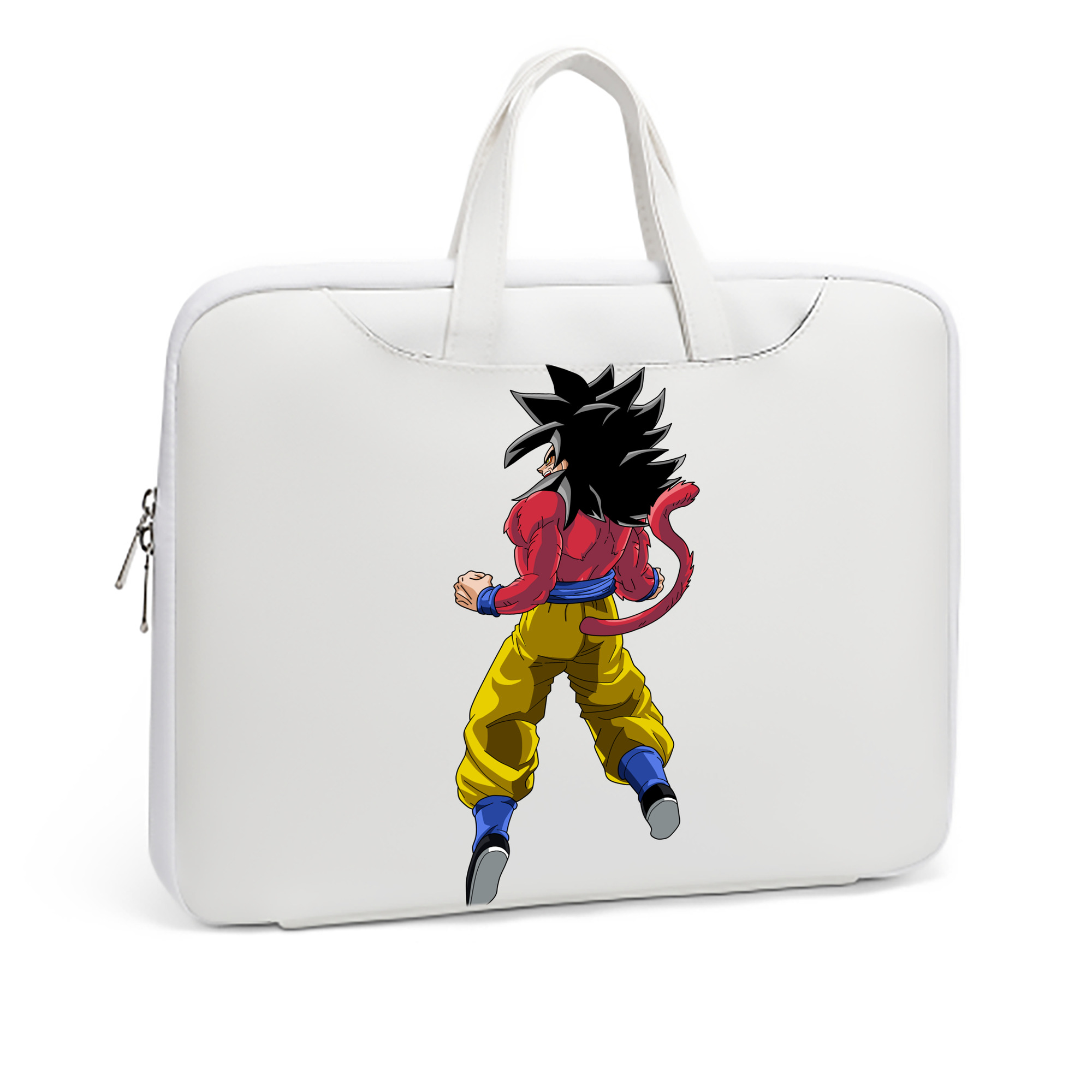 （画像用） ドラゴンボール 孫悟空（そん ごくう）Son Goku カカロット DRAGON BALL Kakarotto レザーラップトップバッグ　ノートパソコンケース