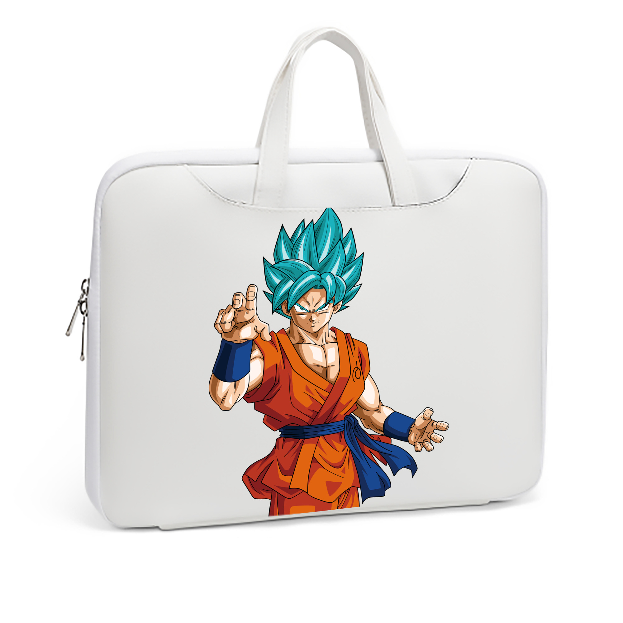 （画像用） ドラゴンボール 孫悟空（そん ごくう）Son Goku カカロット DRAGON BALL Kakarotto レザーラップトップバッグ　ノートパソコンケース