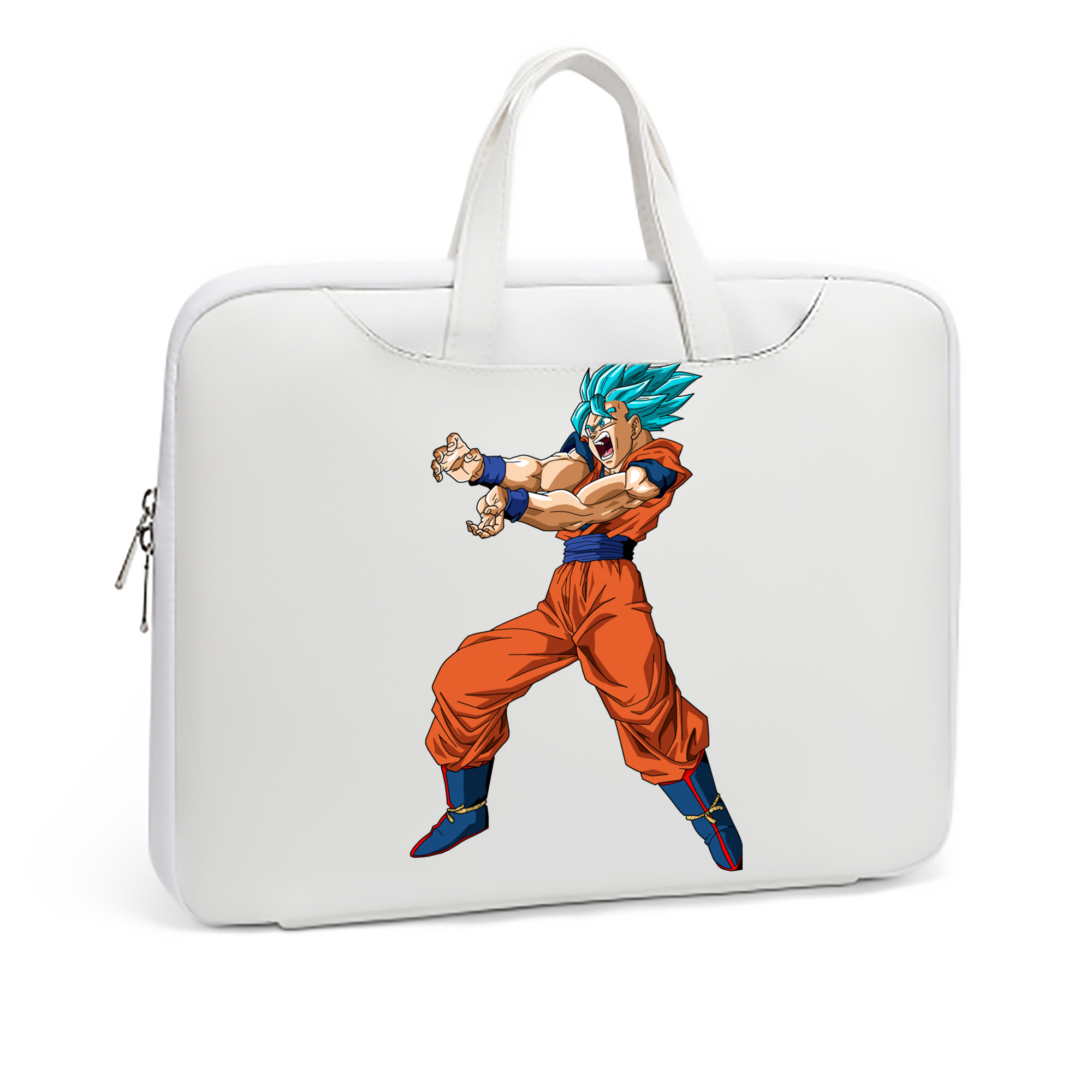 （画像用） ドラゴンボール 孫悟空（そん ごくう）Son Goku カカロット DRAGON BALL Kakarotto レザーラップトップバッグ　ノートパソコンケース