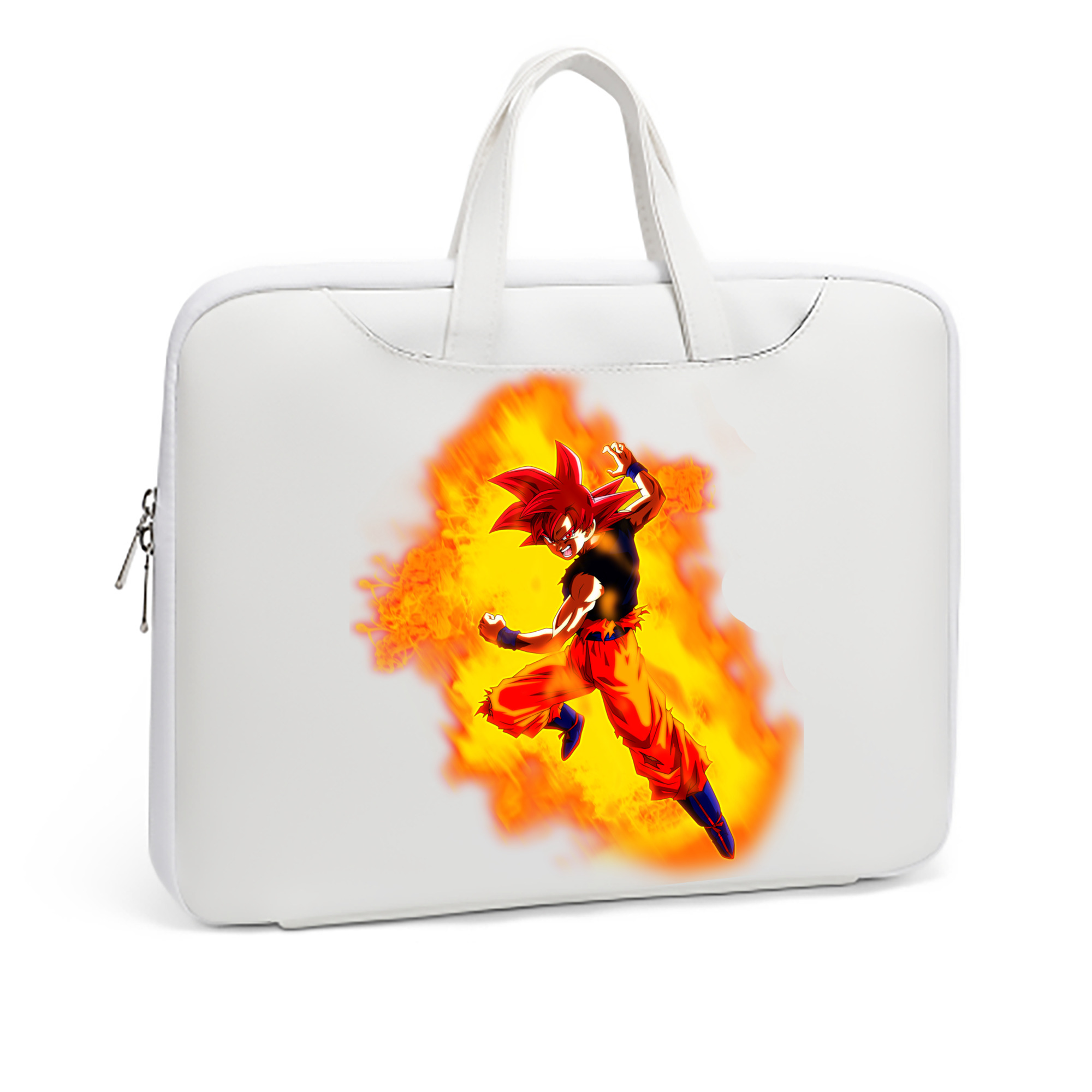 （画像用） ドラゴンボール 孫悟空（そん ごくう）Son Goku カカロット DRAGON BALL Kakarotto レザーラップトップバッグ　ノートパソコンケース