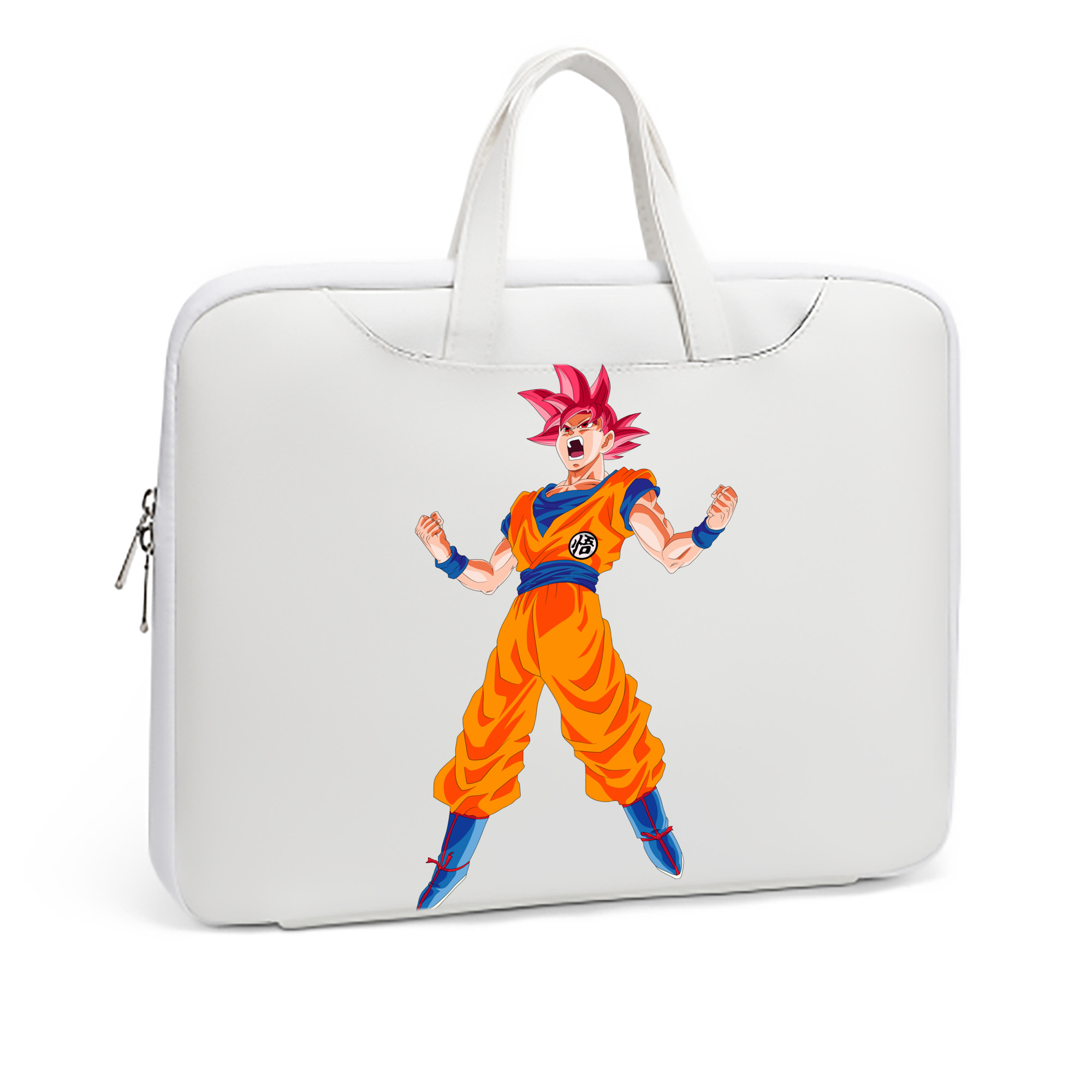 （画像用） ドラゴンボール 孫悟空（そん ごくう）Son Goku カカロット DRAGON BALL Kakarotto レザーラップトップバッグ　ノートパソコンケース