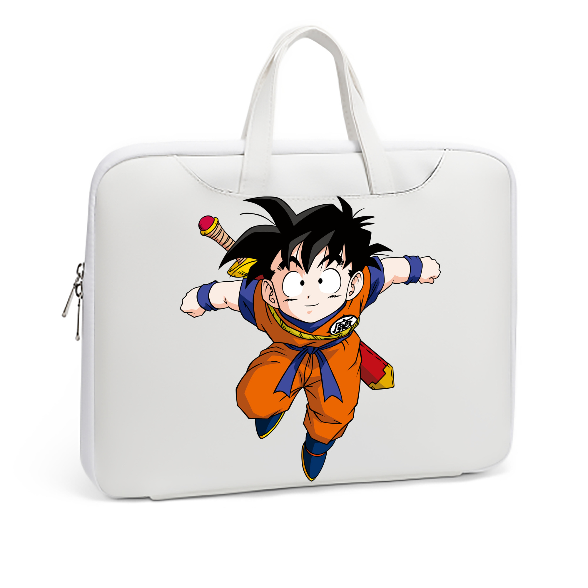 （画像用） ドラゴンボール 孫悟空（そん ごくう）Son Goku カカロット DRAGON BALL Kakarotto レザーラップトップバッグ　ノートパソコンケース